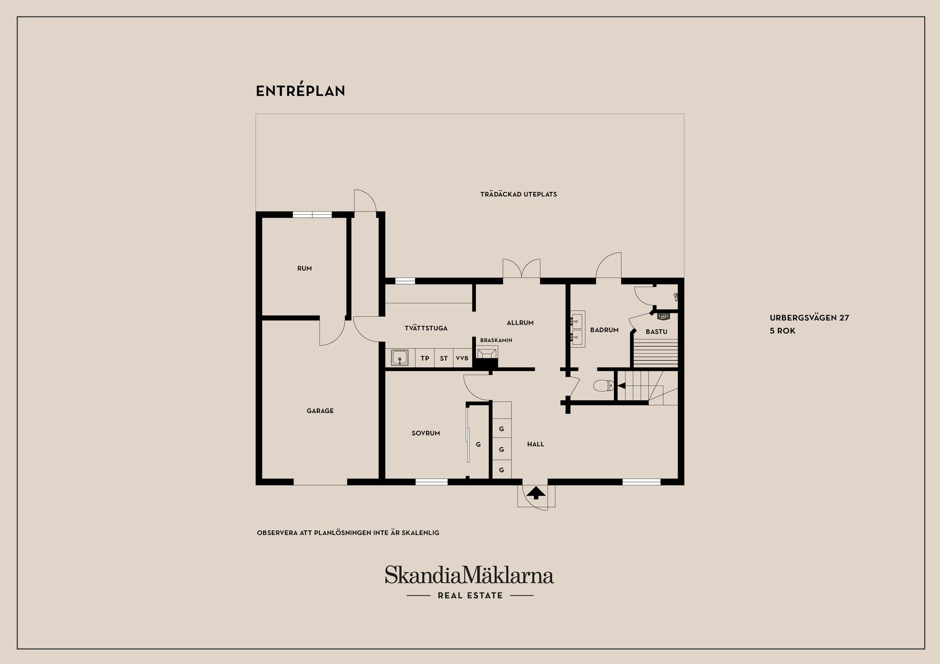 Villa, Urbergsvägen 27, Snättringe, Huddinge