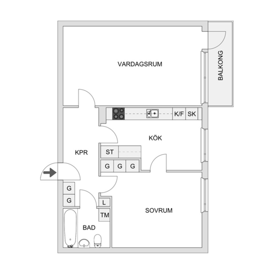 Bostadsrätt, Björnskogsvägen 82, Gustavsberg Lugnet, Värmdö