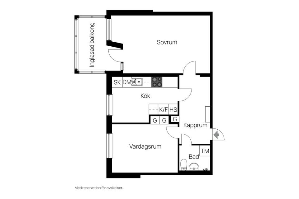 Bostadsrätt, Kubikenborgsgatan 17 E, Kubikenborg, Sundsvall