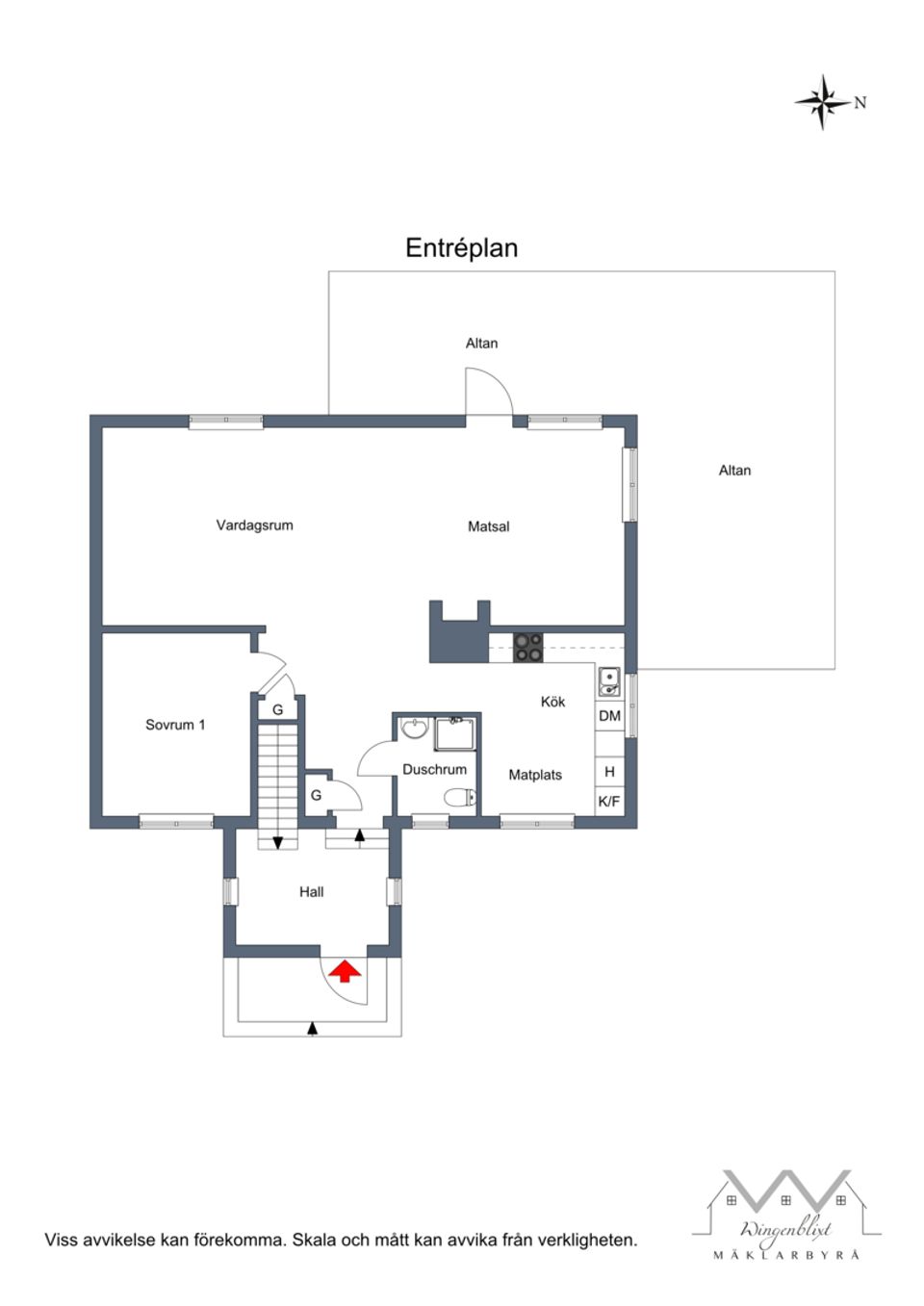 Villa, Knektvägen 12 A, Kungsängen centrum, Upplands-Bro