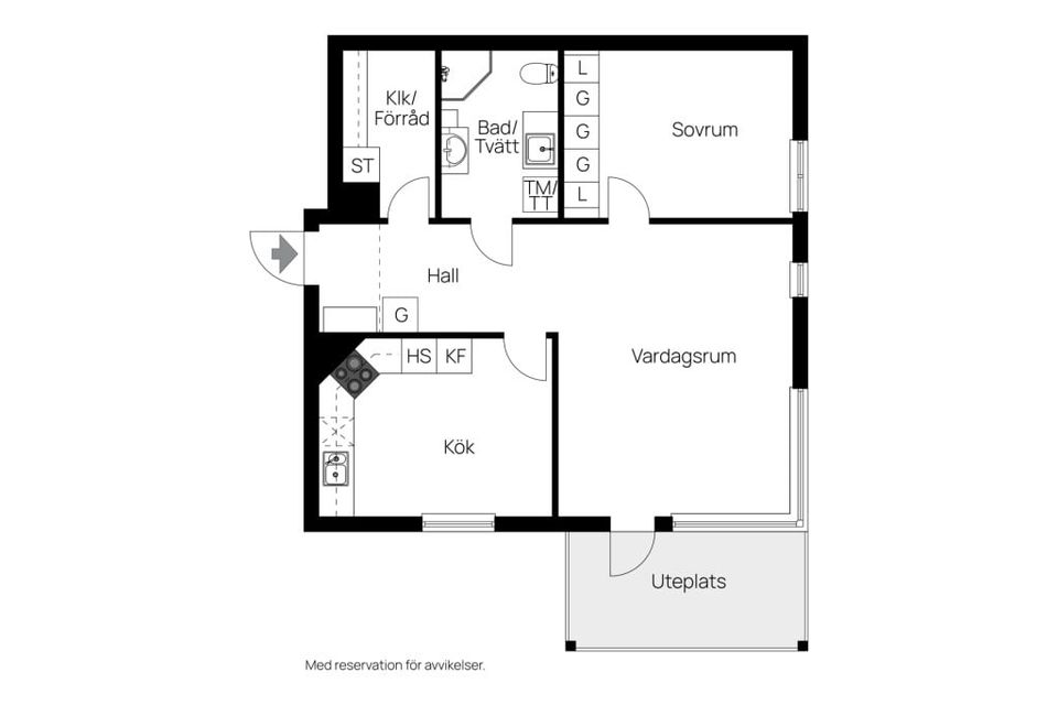 Bostadsrätt, Släntstigen 8, Apelvikshöjd, Varberg