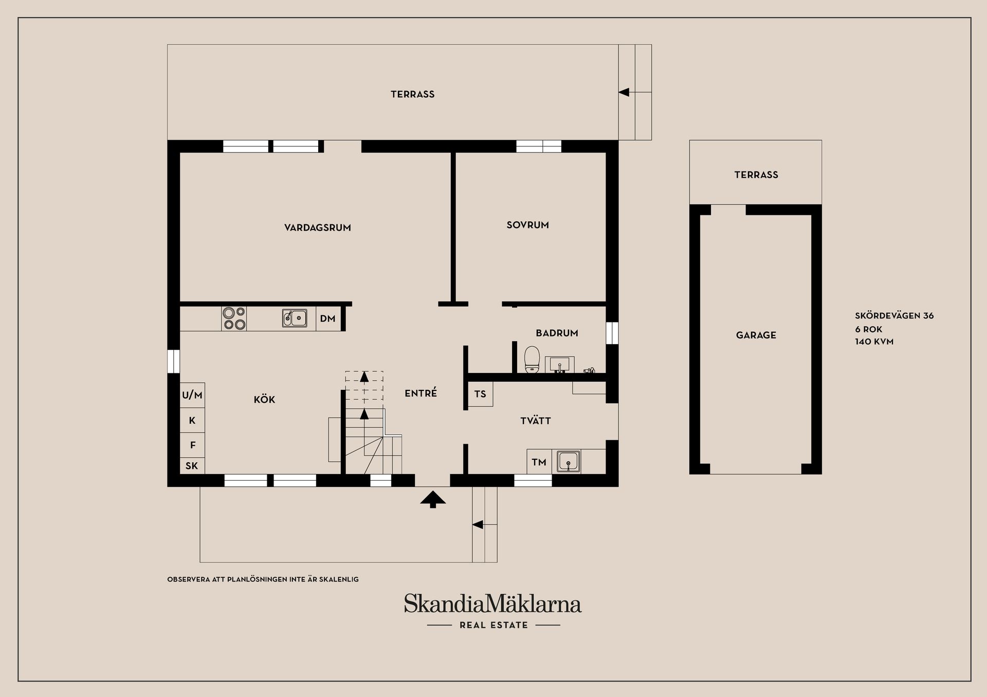Villa, Skördevägen 36, Segeltorp, Huddinge