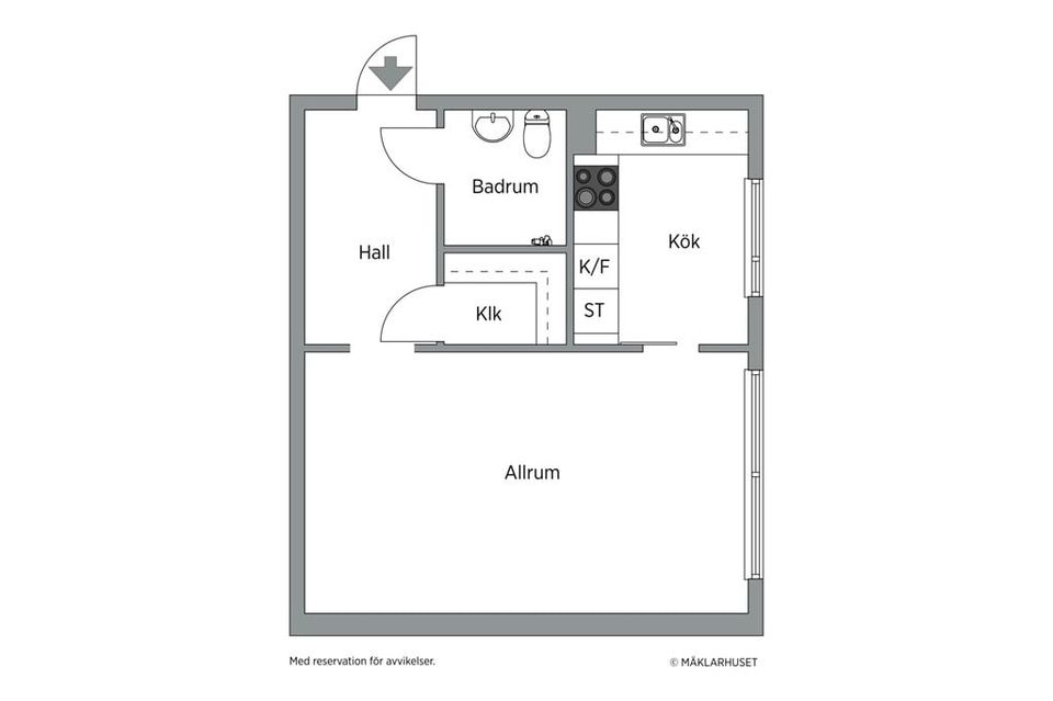Bostadsrätt, Lundenvägen 39A, Lunden, Skövde