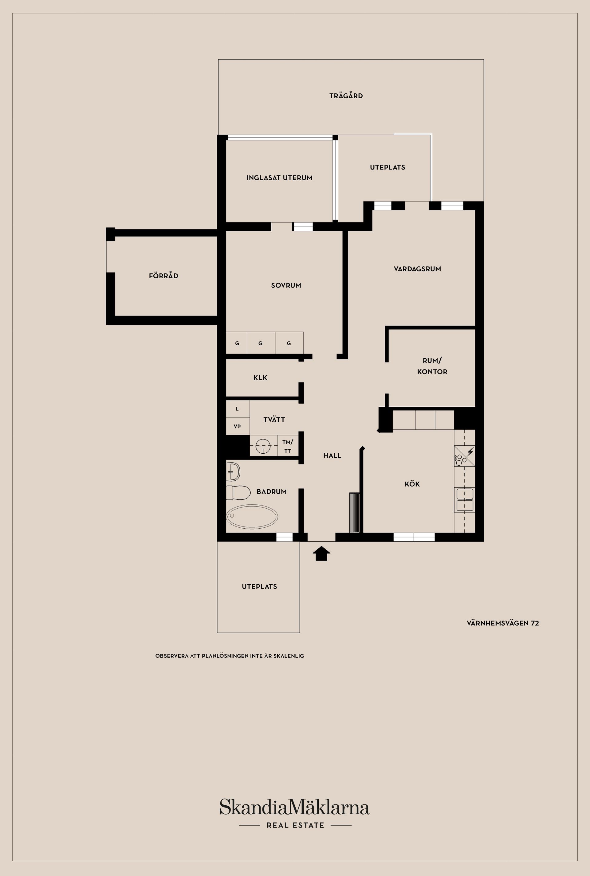 Bostadsrätt, Värnhemsvägen 72, Fagerslätt, Jönköping