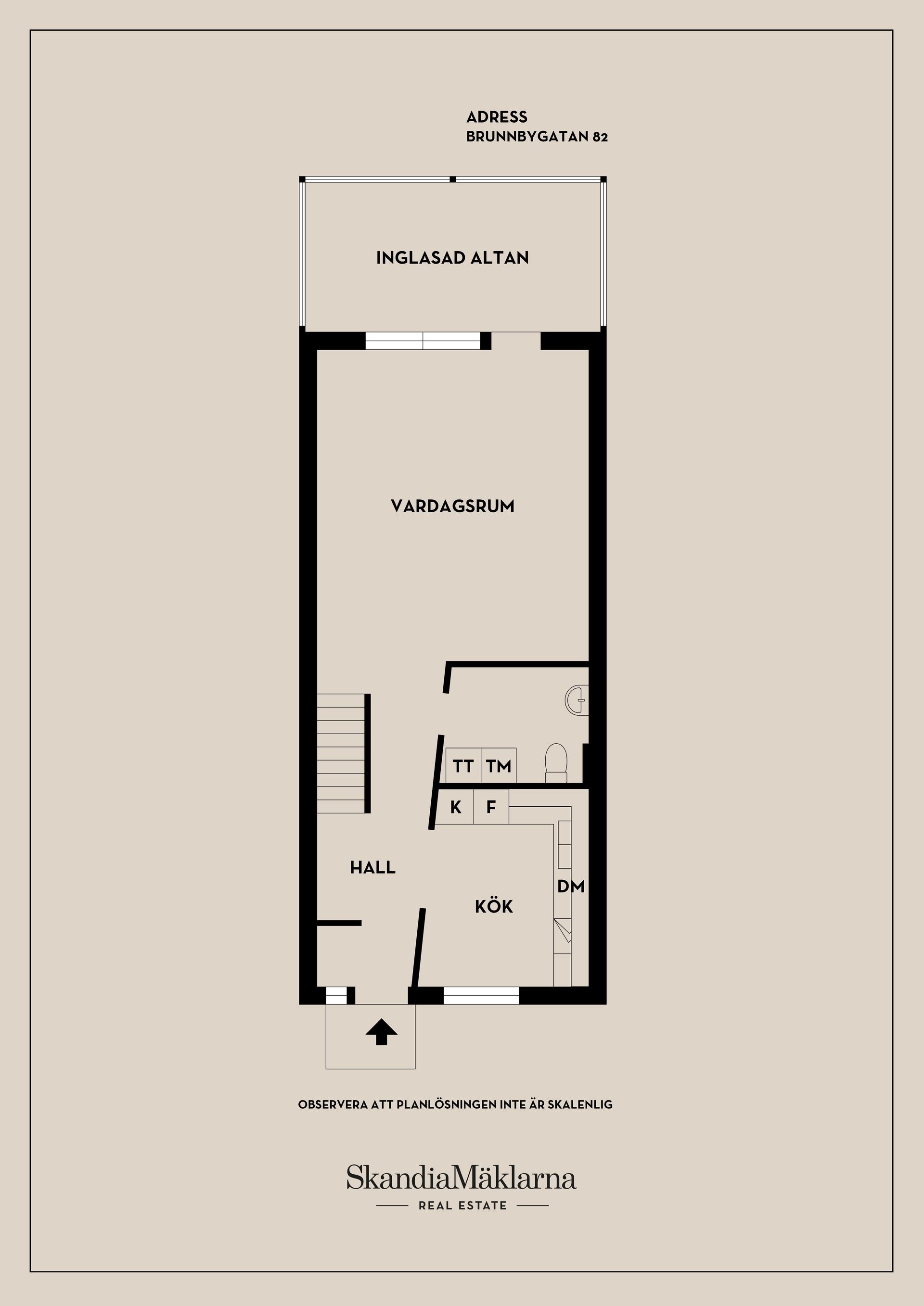 Radhus, Brunnbygatan 82, Nordanby, Västerås