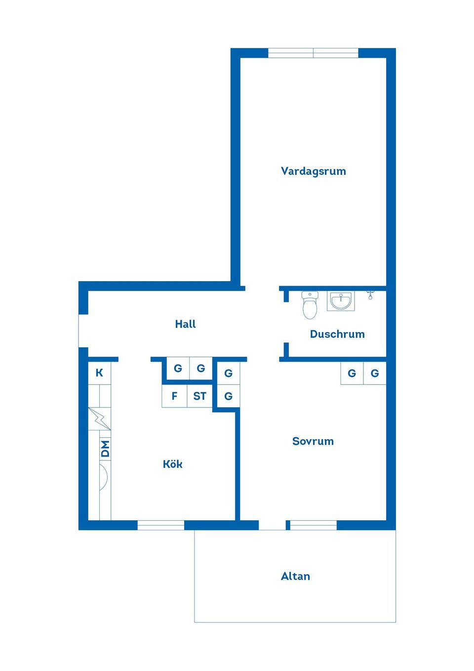 Bostadsrätt, Västra Ringvägen 140, Gådeåberget, Härnösand