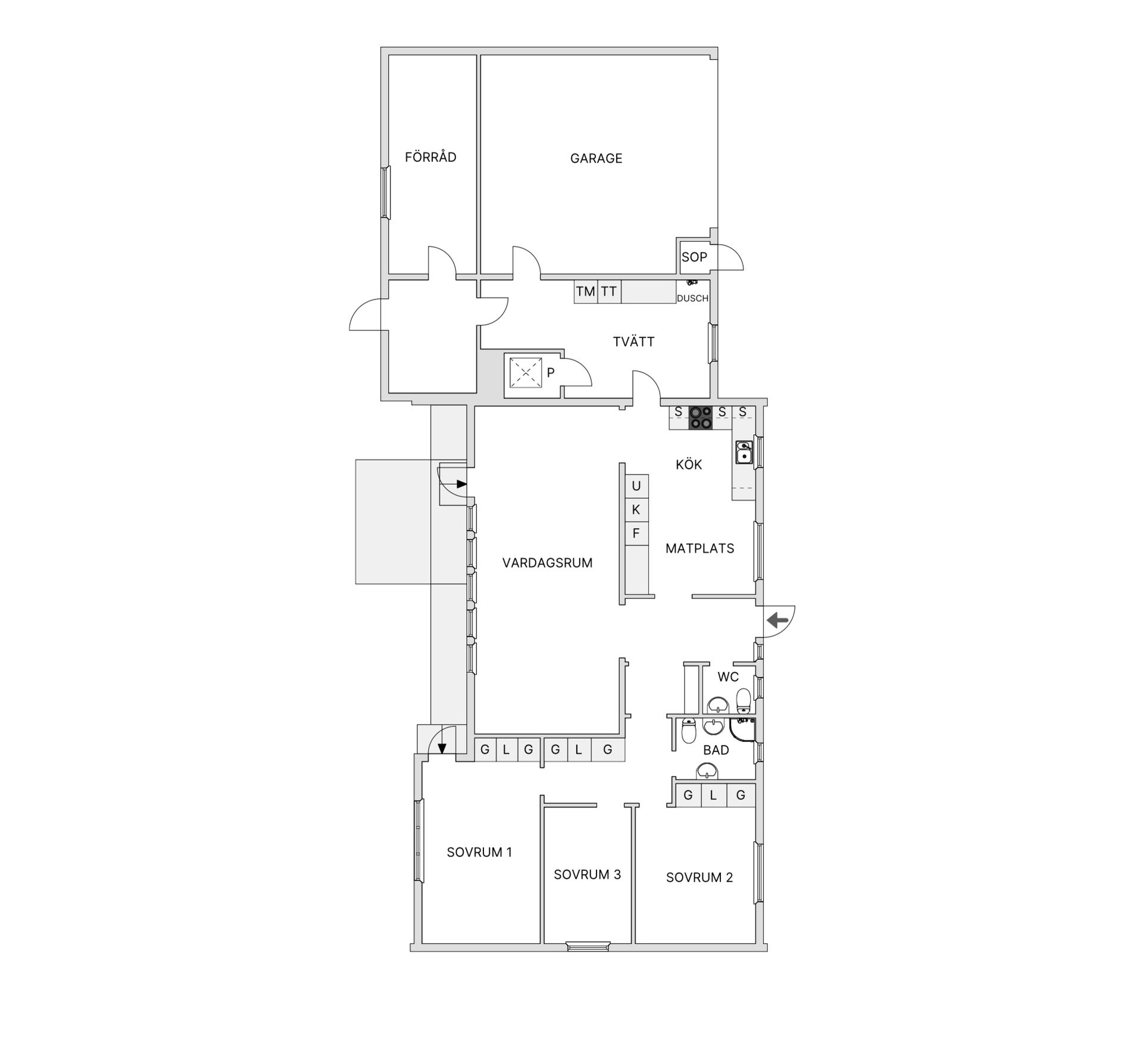 Villa, Bäckgatan 9, Kåge, Skellefteå