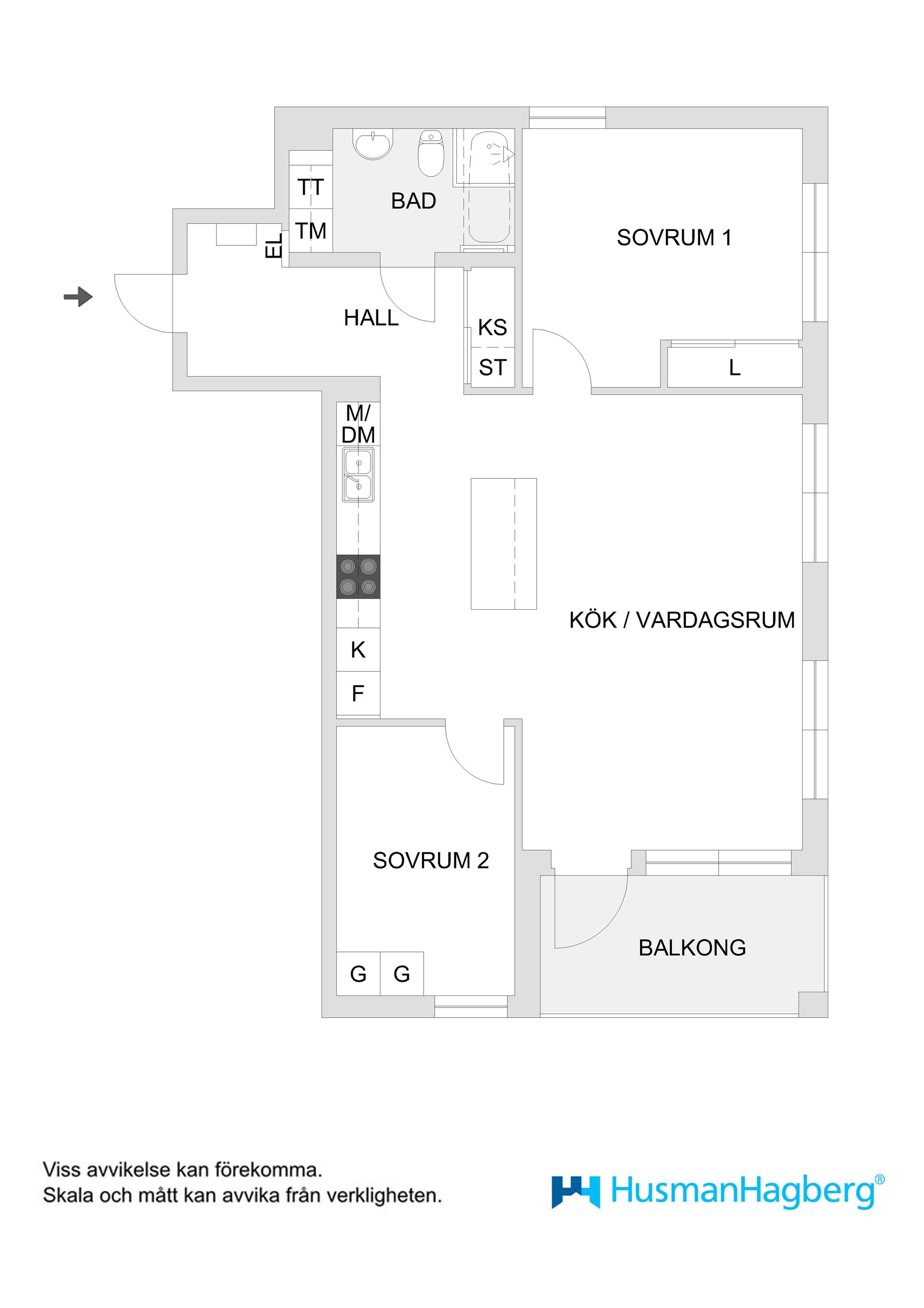 Bostadsrätt, Skärvstensgatan 34, Mariehöjd, Umeå
