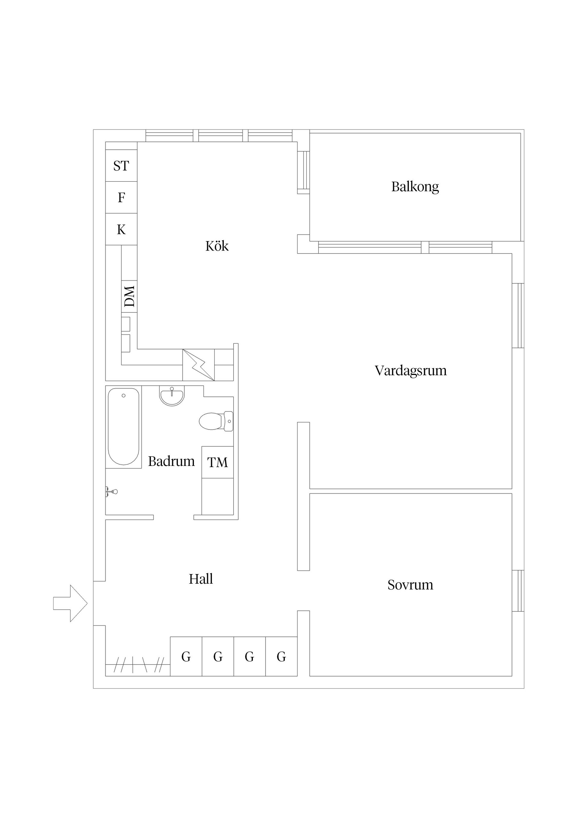 Bostadsrätt, Bergkällavägen 62, Rotsunda, Sollentuna