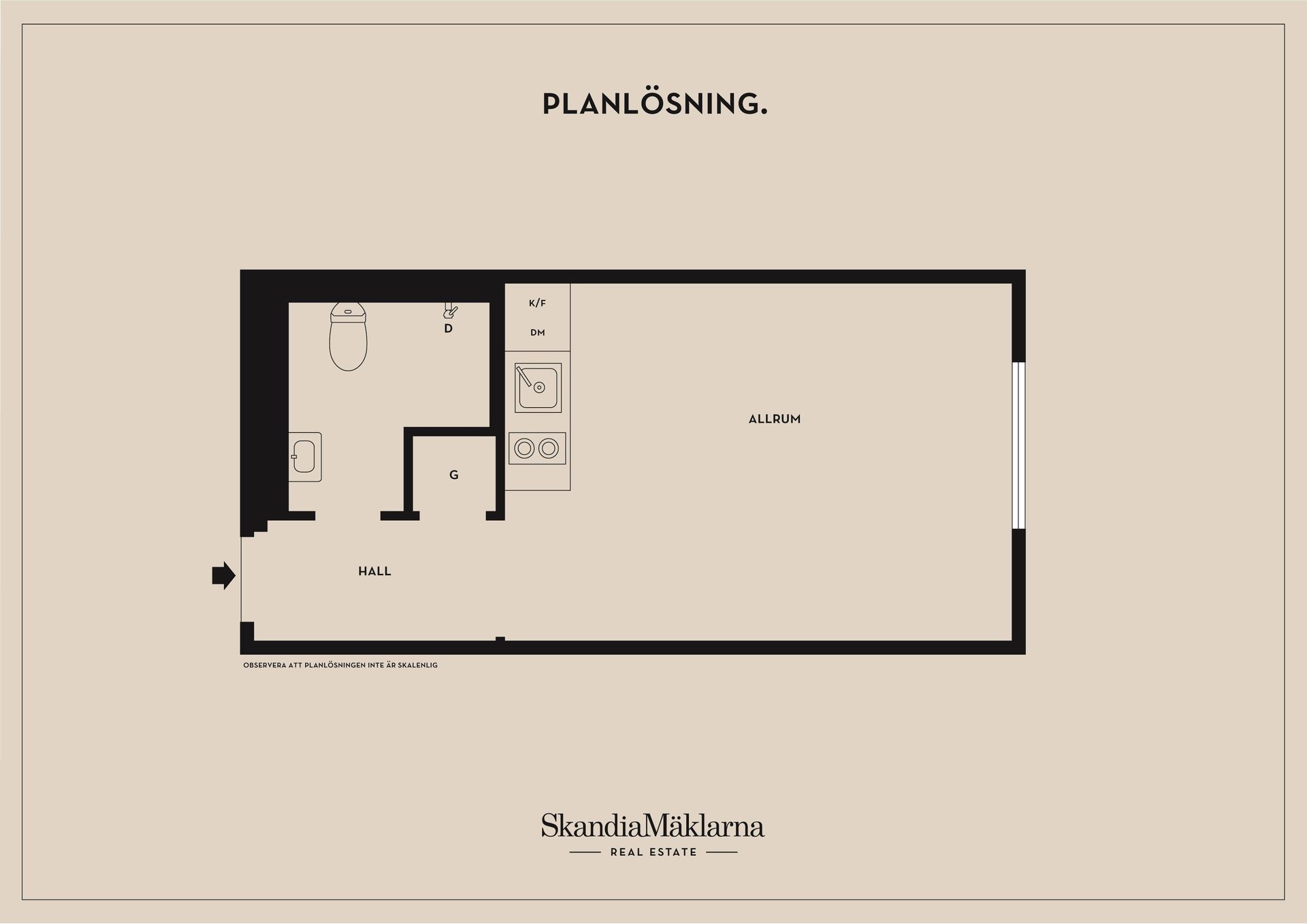 Bostadsrätt, Inedalsgatan 15, Kungsholmen, Stockholm