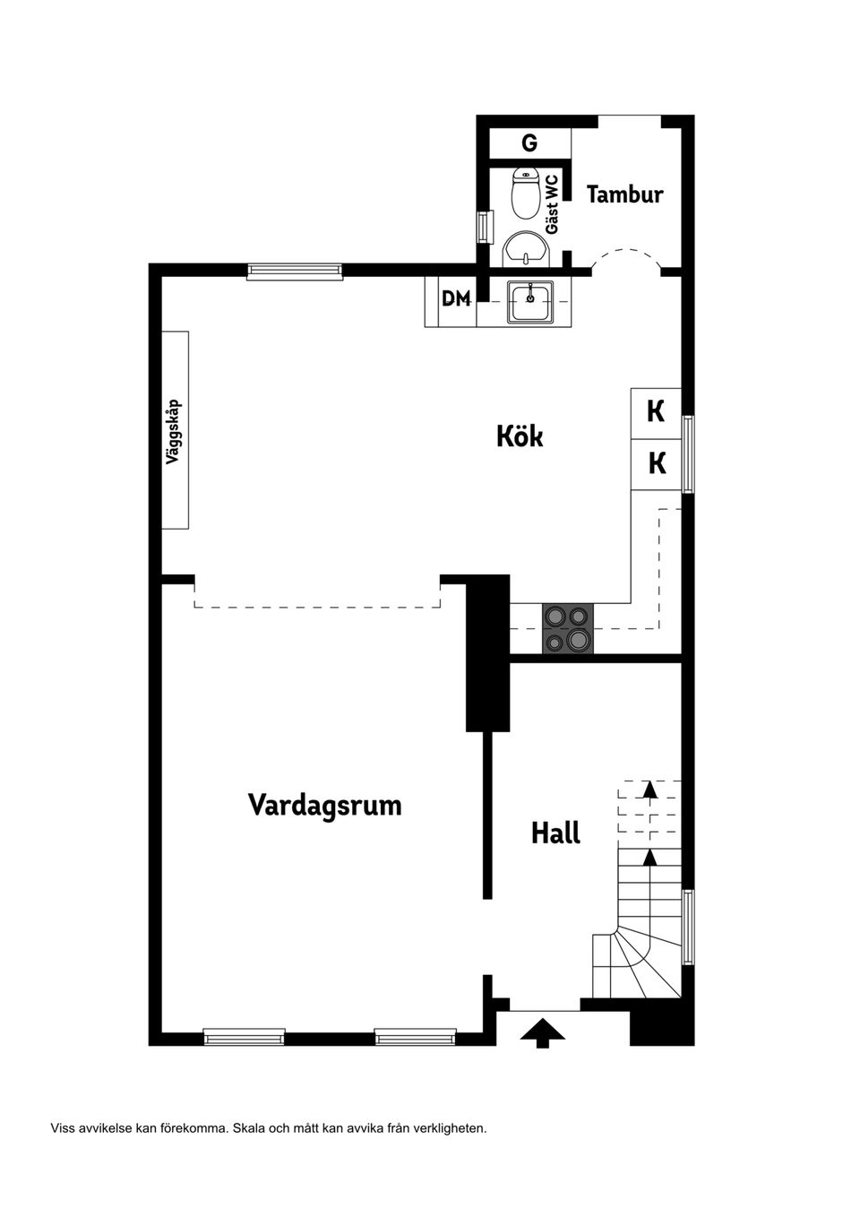 Villa, Radhus, Valldammsgatan 40, Centralt, Trelleborg , Trelleborg