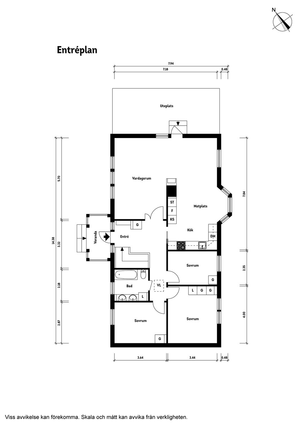 Villa, Gråbergsvägen 32, Djupedalsäng, Härryda