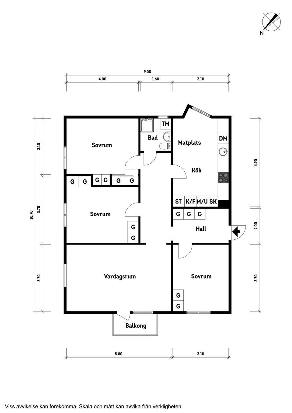Bostadsrätt, Landshövdingegatan 40, Krokslätt, Mölndal