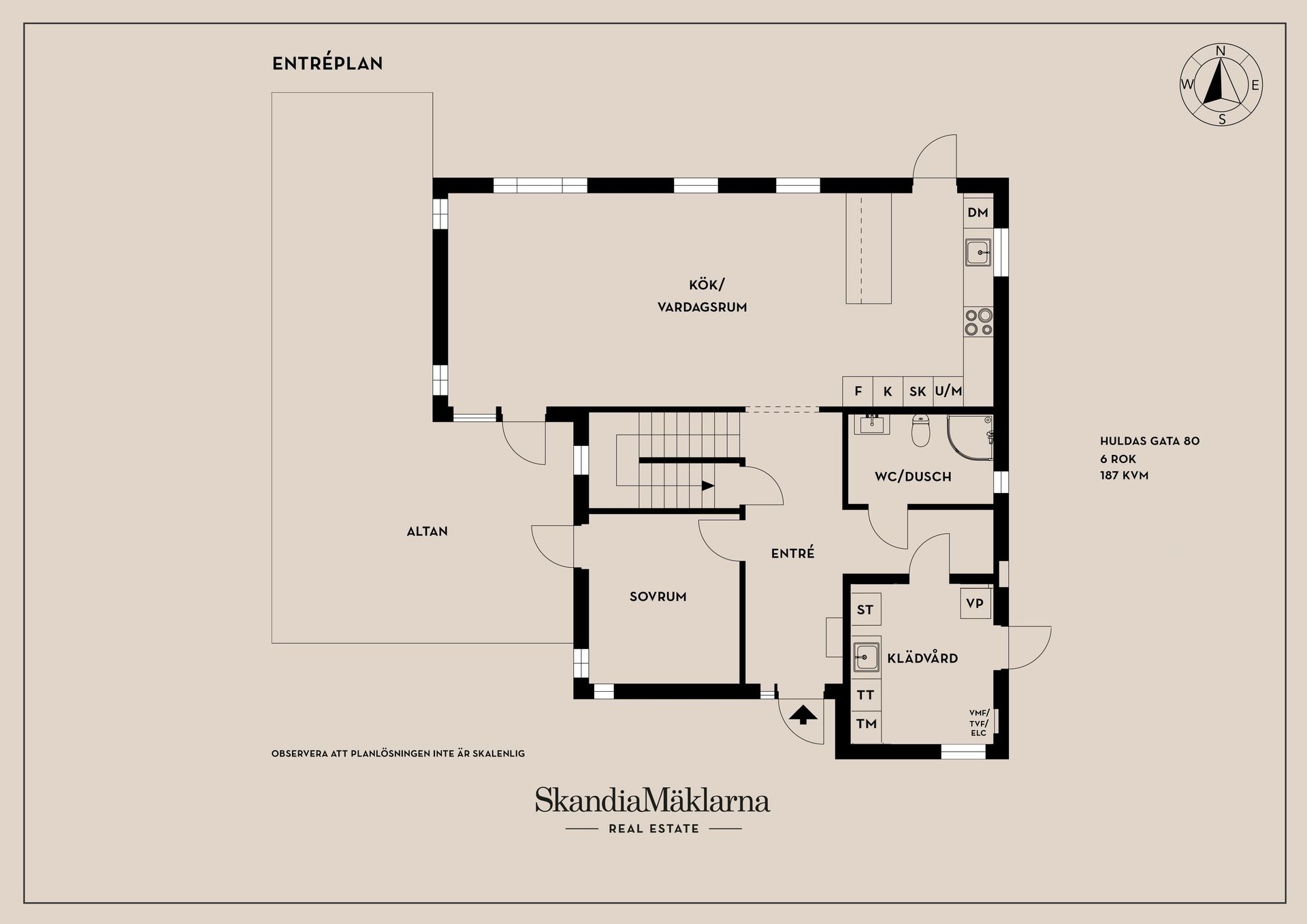 Villa, Huldas gata 80, Kungälv