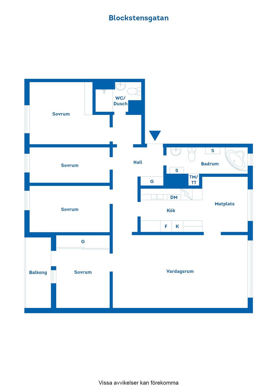 Bostadsrätt, Blockstensgatan 7, Vilbergen, Norrköping