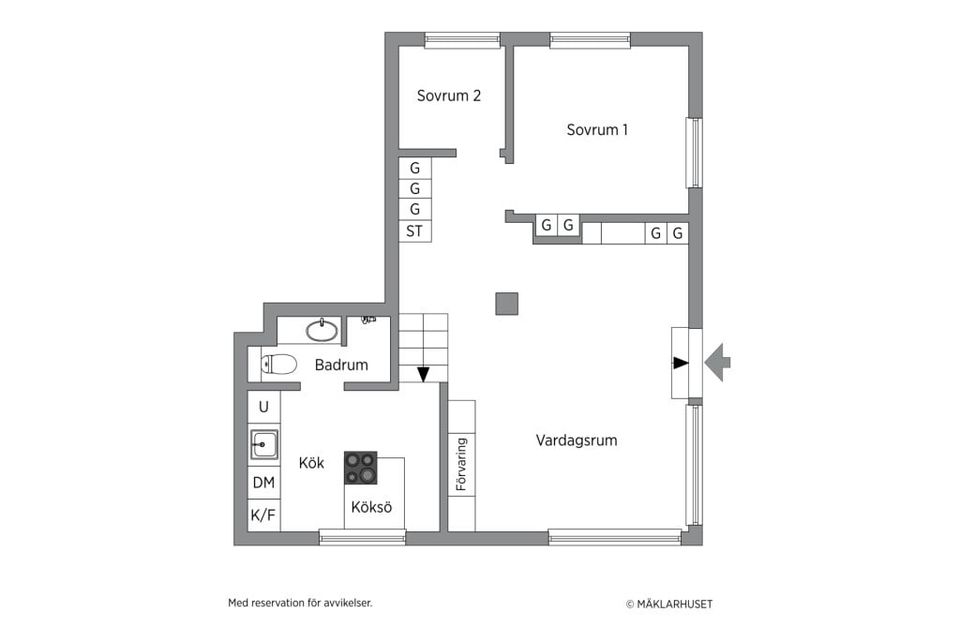 Bostadsrätt, Arkitektvägen 50, Abrahamsberg, Stockholm