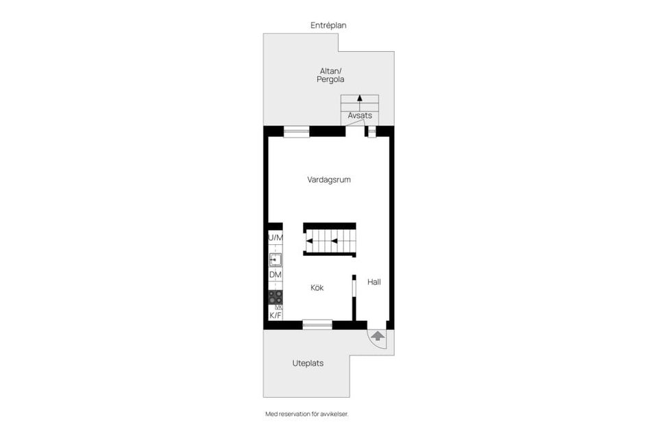 Radhus, Roskildegatan 25, Öster / Högskolan, Halmstad