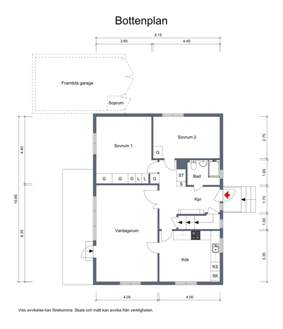 Villa, Björkvägen 11, Vindeln