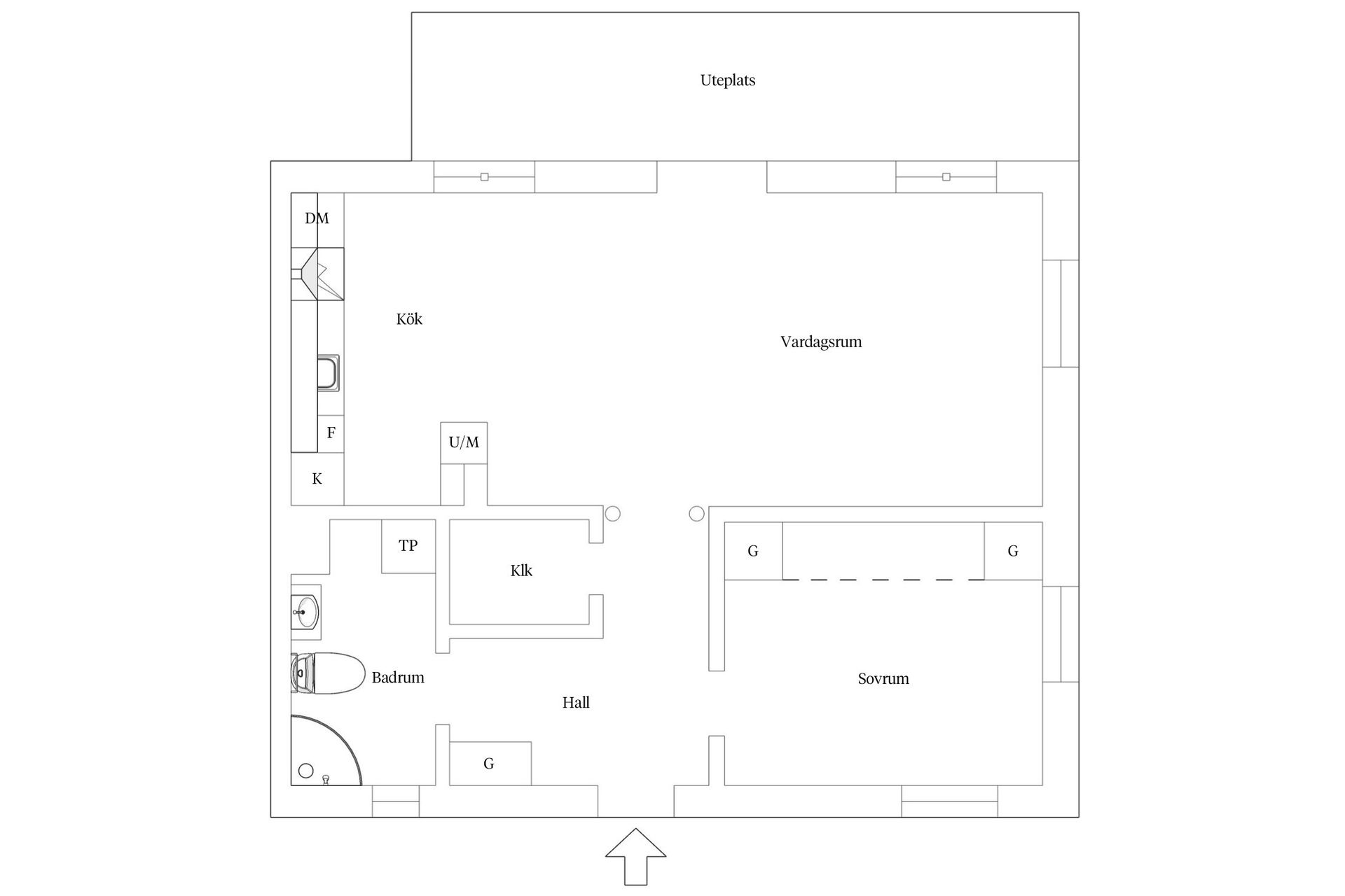 Bostadsrätt, Sälgstigen 4C, Norr, Växjö