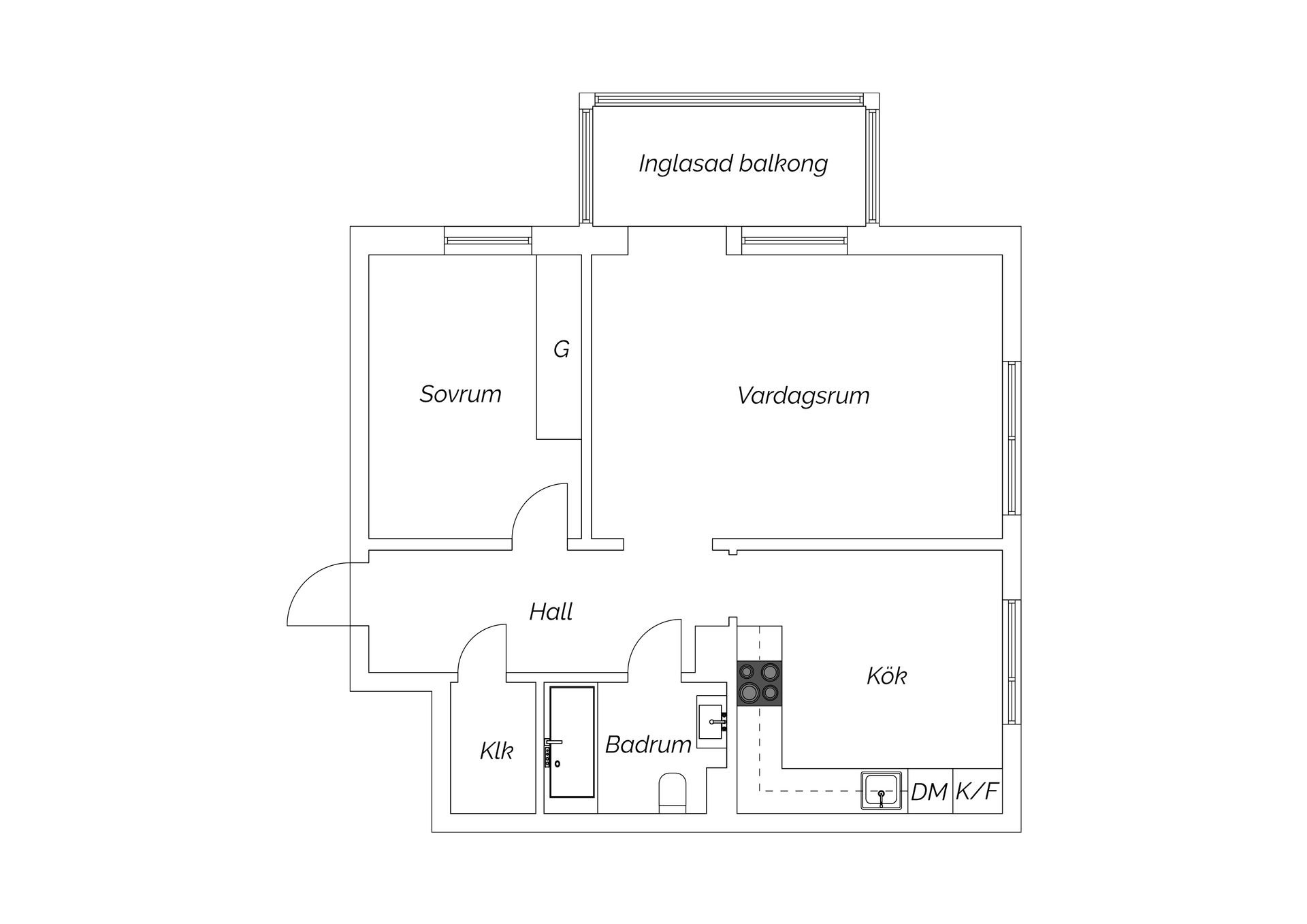 Bostadsrätt, Visbyvägen 1, Granloholm, Sundsvall