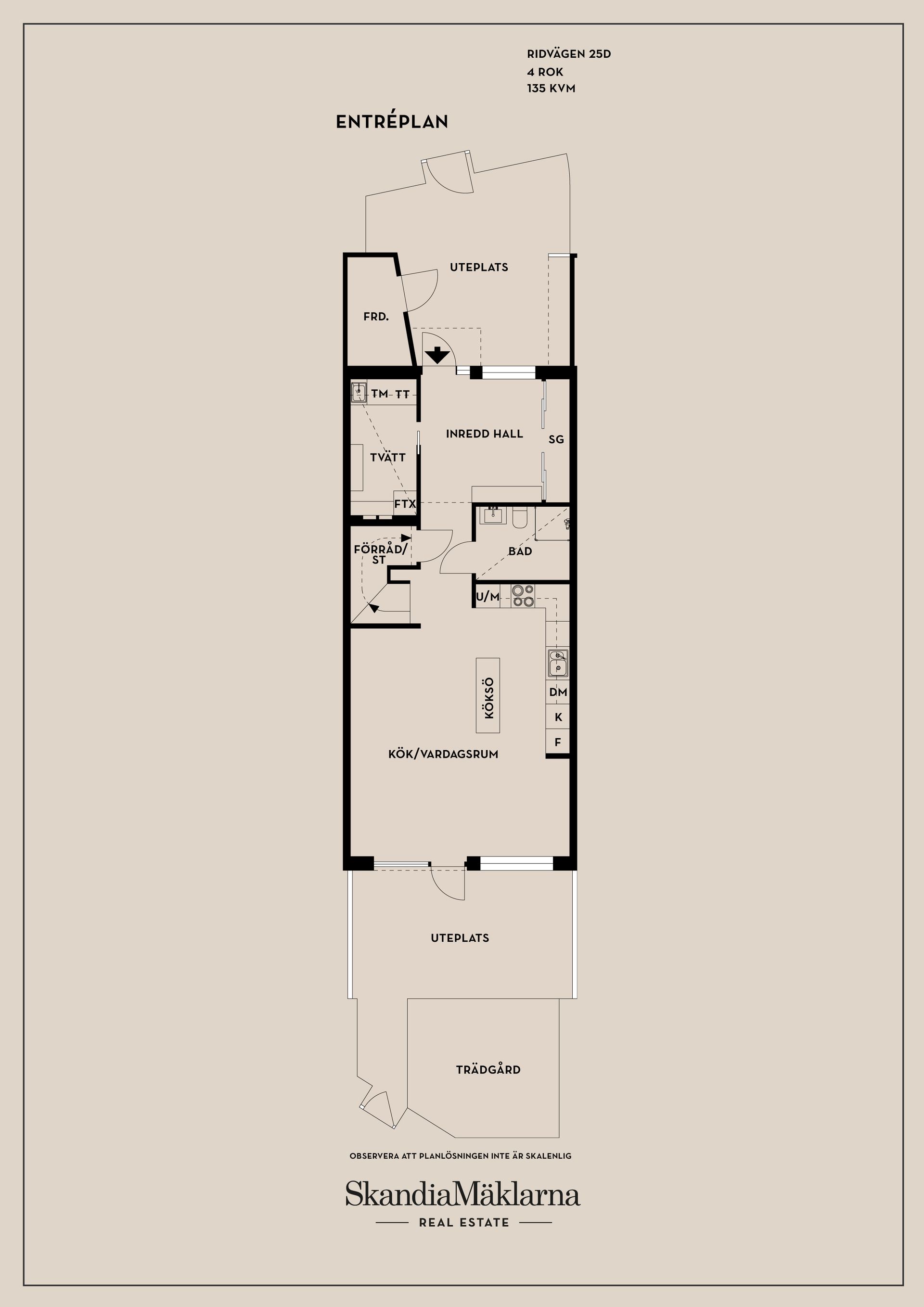 Radhus, Ridvägen 25D, Laröd, Helsingborg