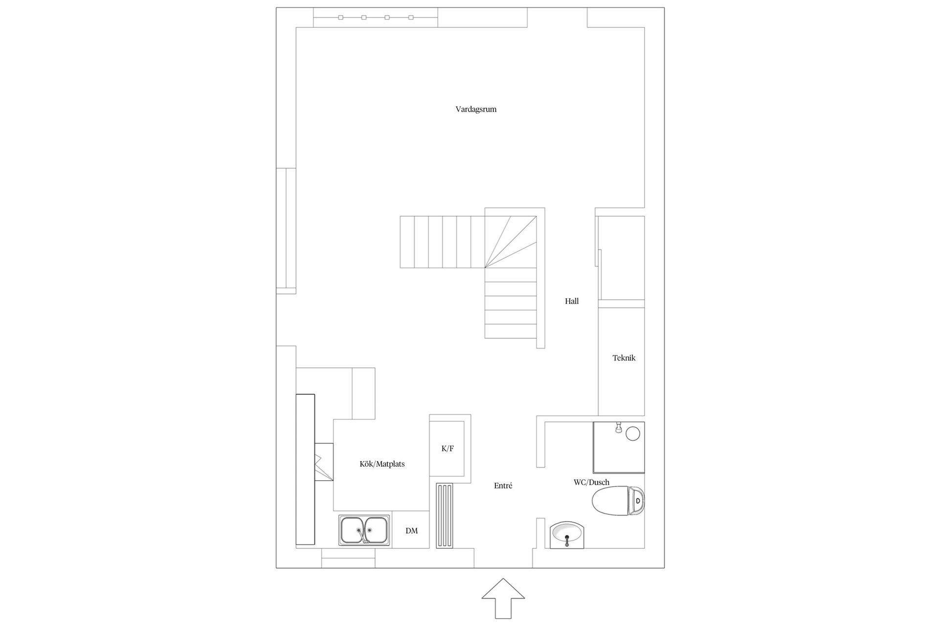 Villa, Radhus, Blomsterslingan 34, Värmdö - Mörtnäs, Värmdö