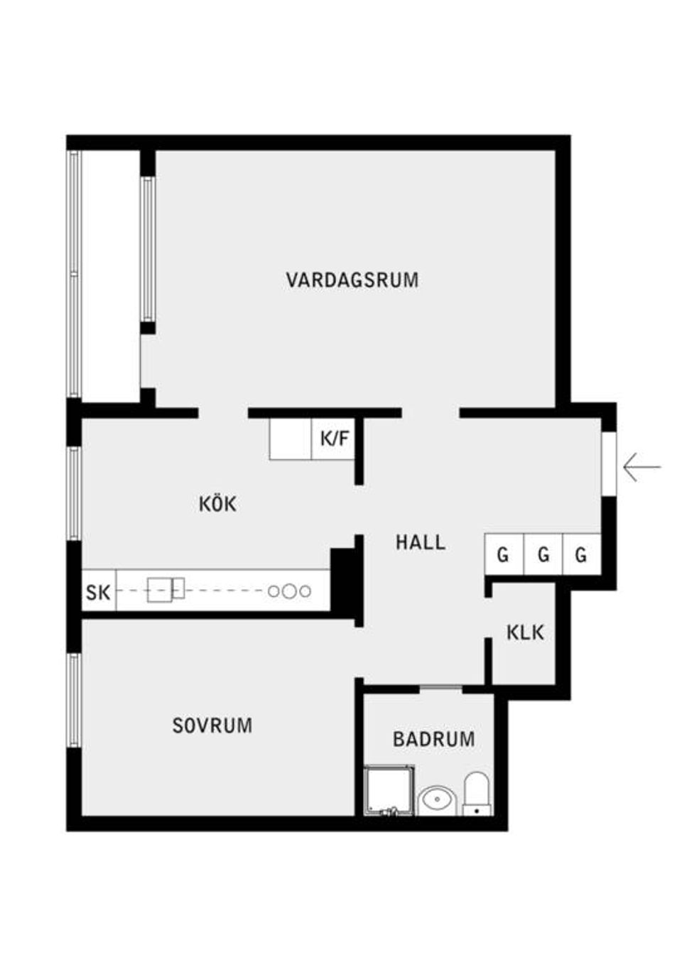 Bostadsrätt, Radarvägen 20, 2 tr, Hägernäs, Täby