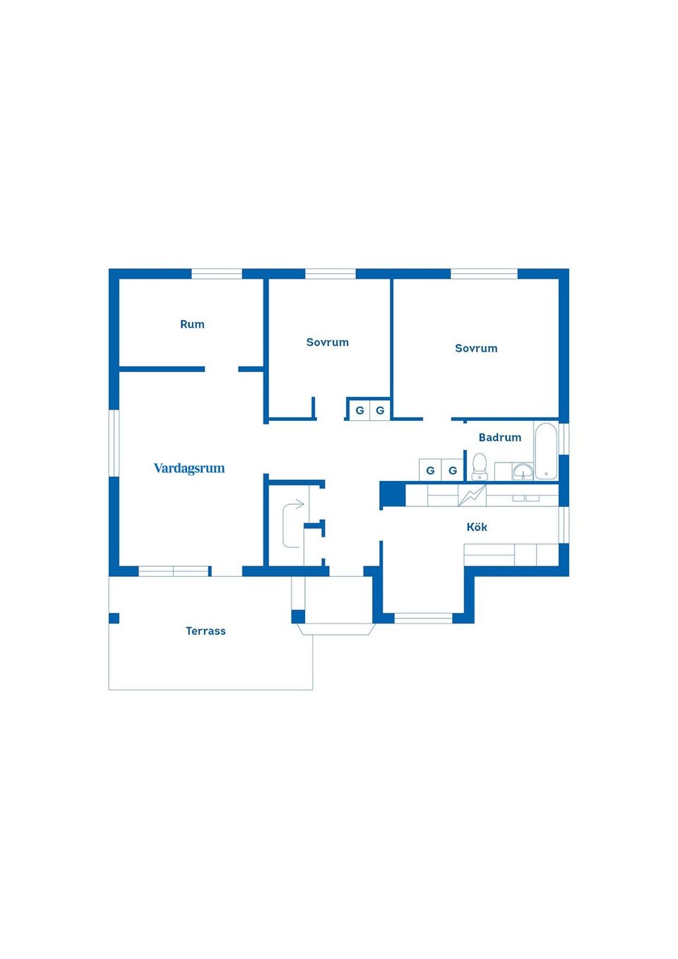 Villa, Kvarnholsvägen 8, Morkarlby, Mora