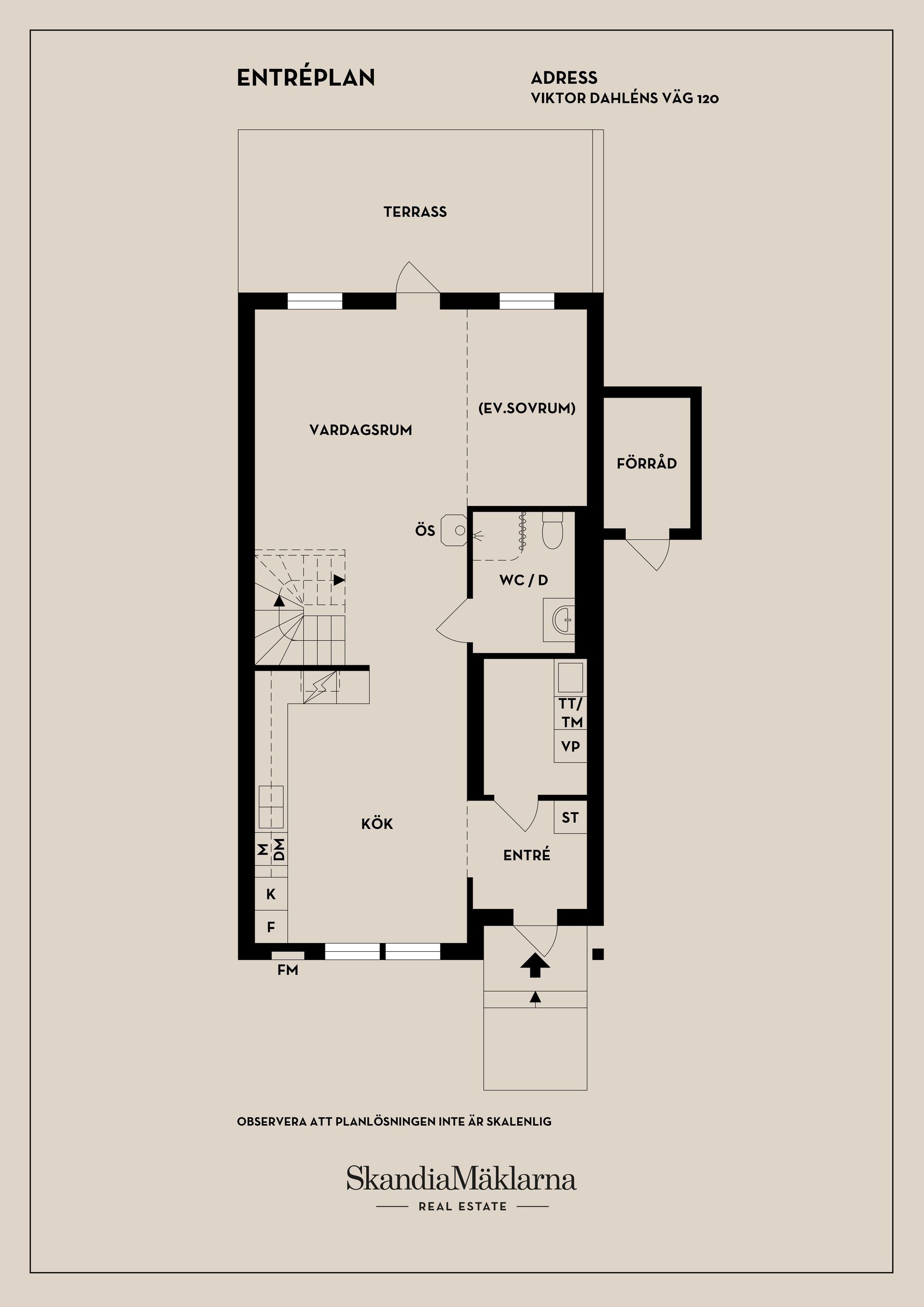 Radhus, Viktor Dahléns väg 120, Mosås, Örebro