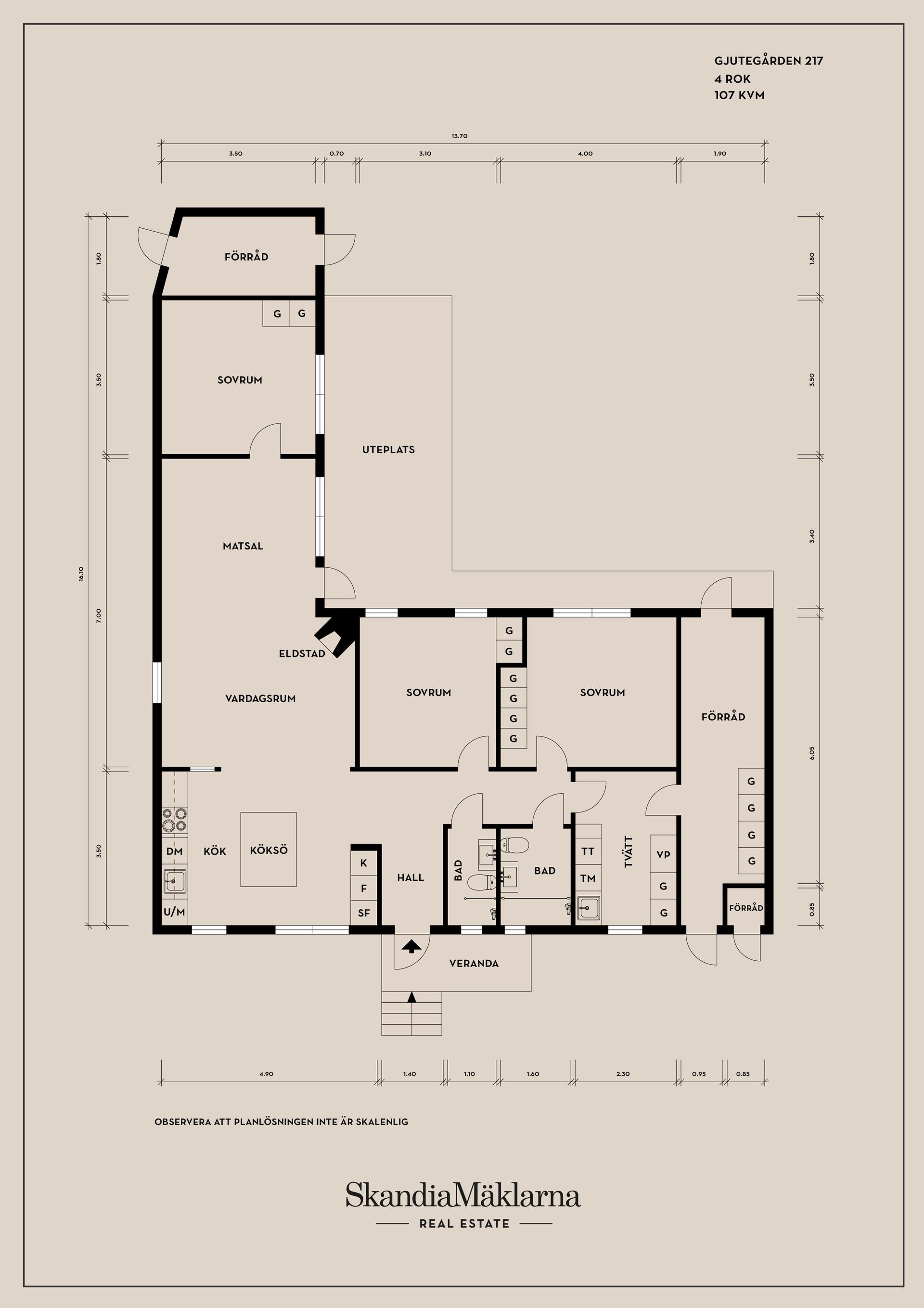 Radhus, Gjutegården 217, Askim/Hult, Göteborg