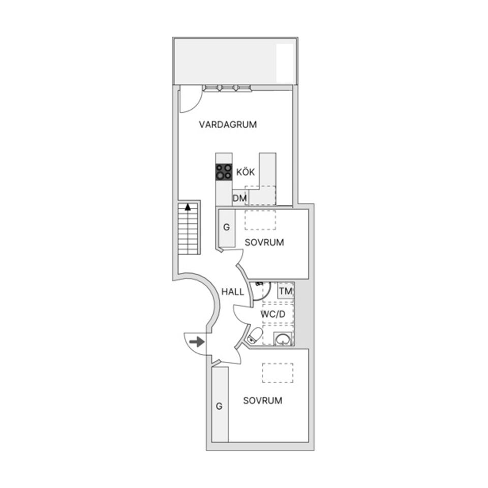 Bostadsrätt, Stationsvägen 16 lgh 164, Åre By, Åre