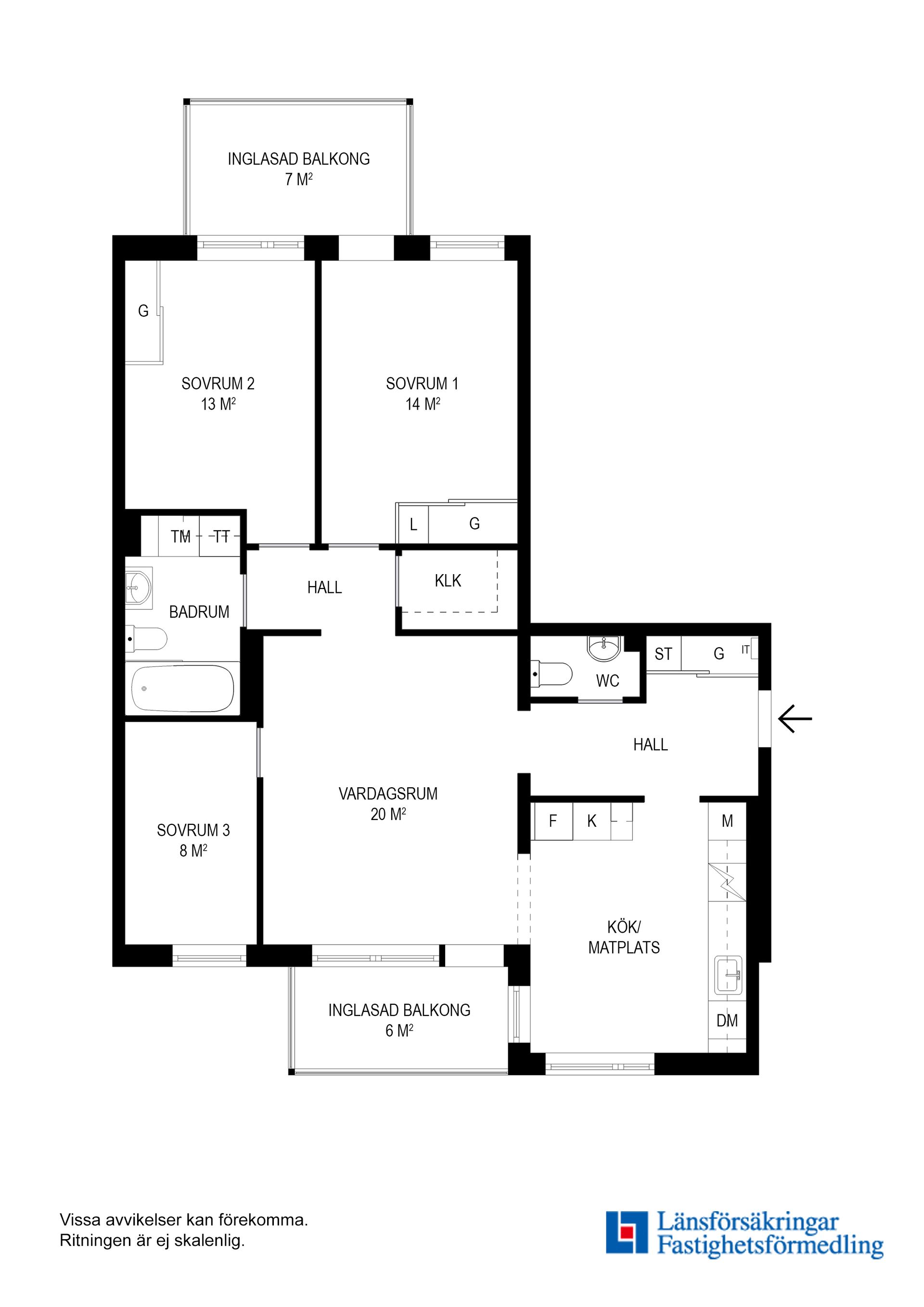 Bostadsrätt, Johannesbergsplan 2, Silverdal, Sollentuna