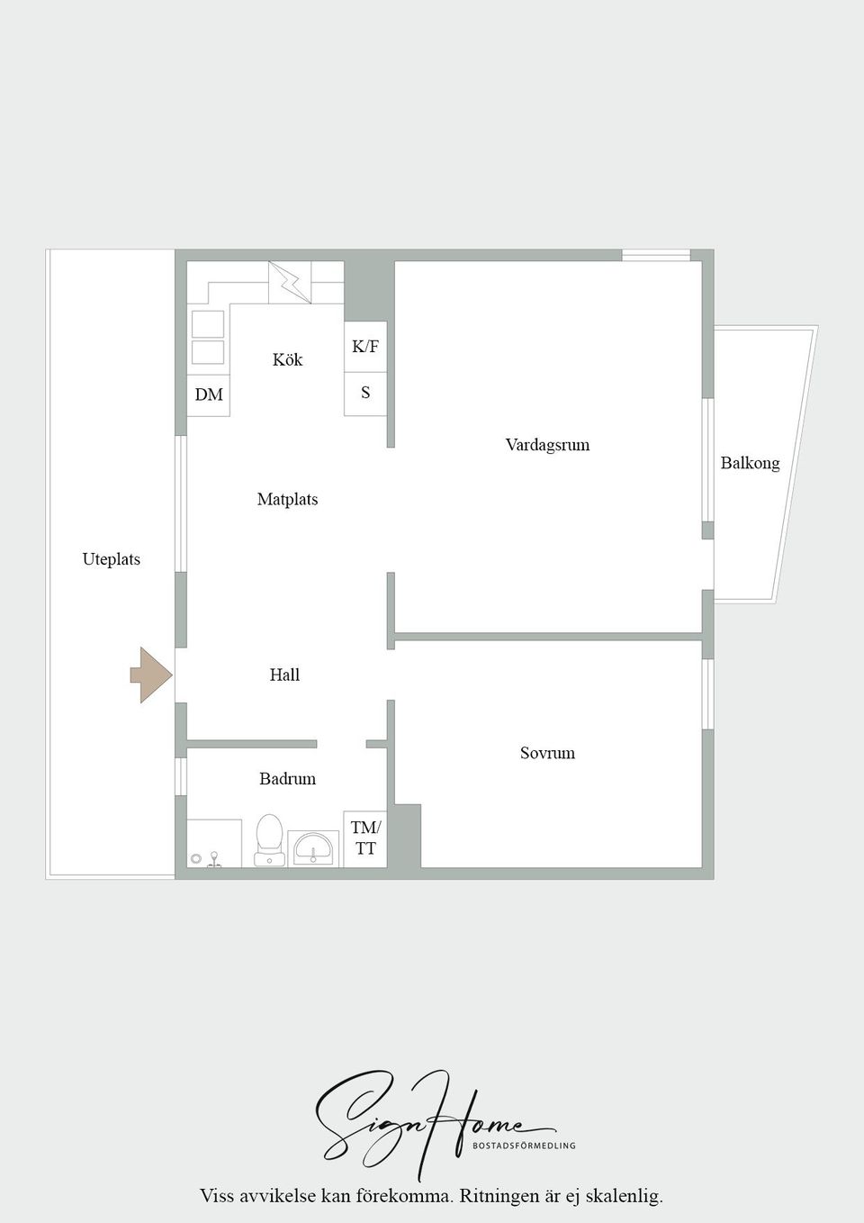 Bostadsrätt, Uddeholmsgatan 6, Munkebäck, Göteborg