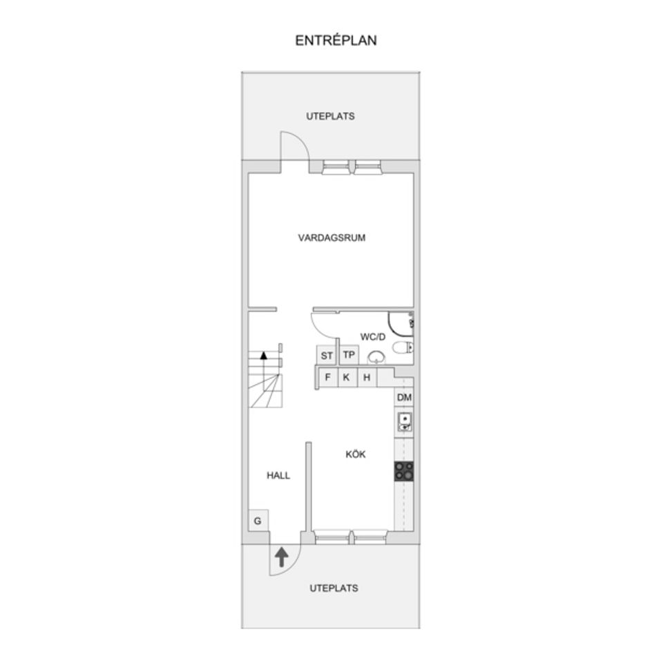 Bostadsrätt, Radhus, Kyndelgränd 28, Tyresö Centrum, Tyresö