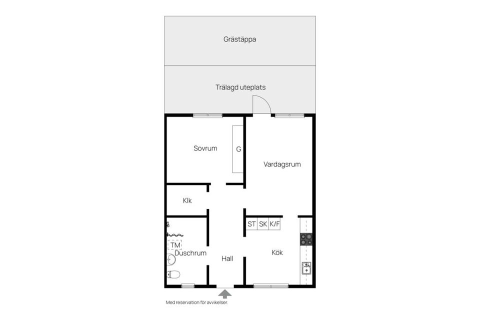 Bostadsrätt, Odvaldsvägen 45, Klintehamn - Västra Gotland, Gotland