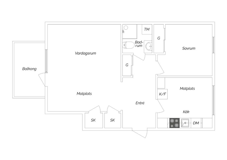 Bostadsrätt, Storegårdsvägen 1C, Ale