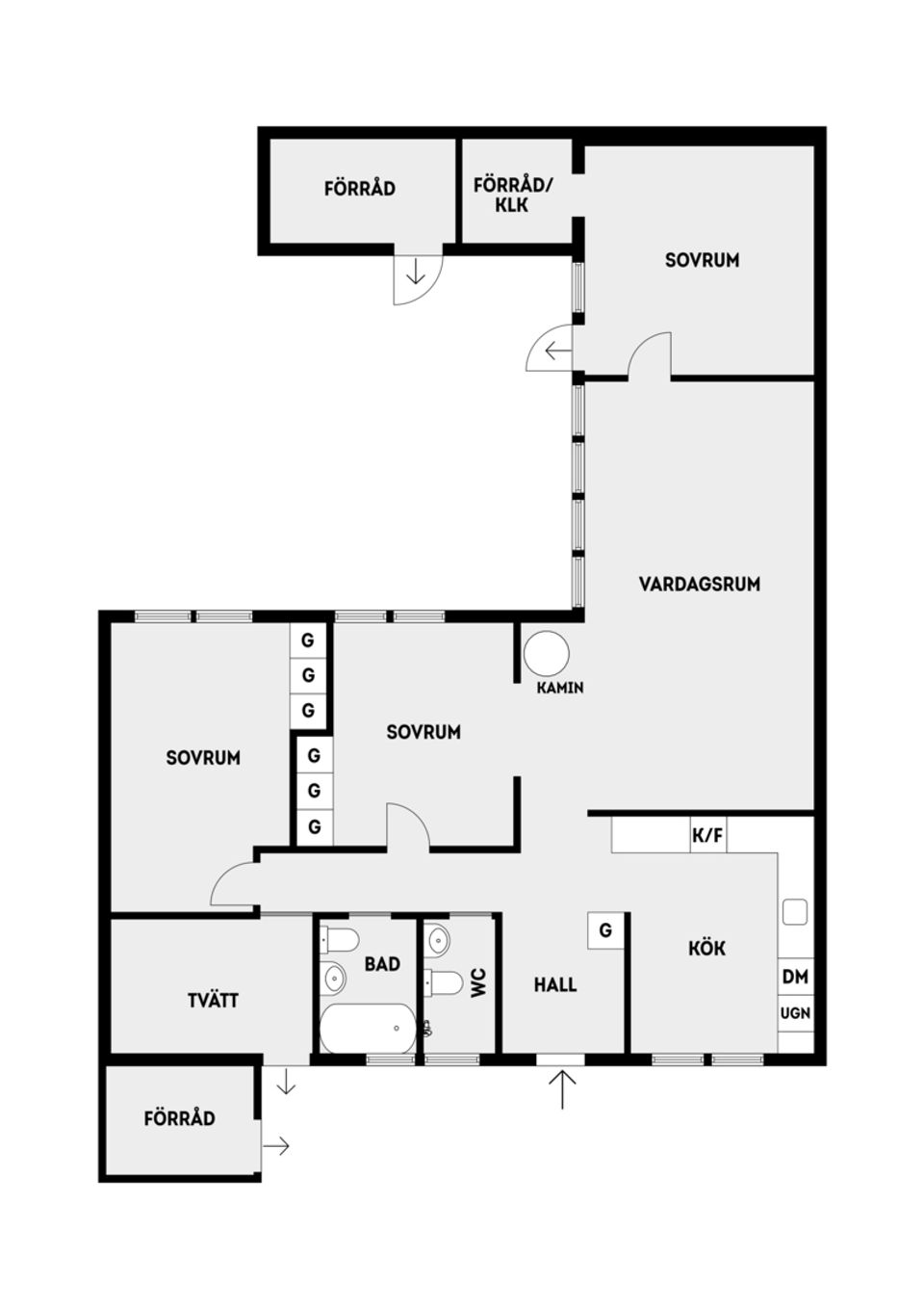 Villa, Radhus, Ellagårdsvägen 84, Ella Gård, Täby