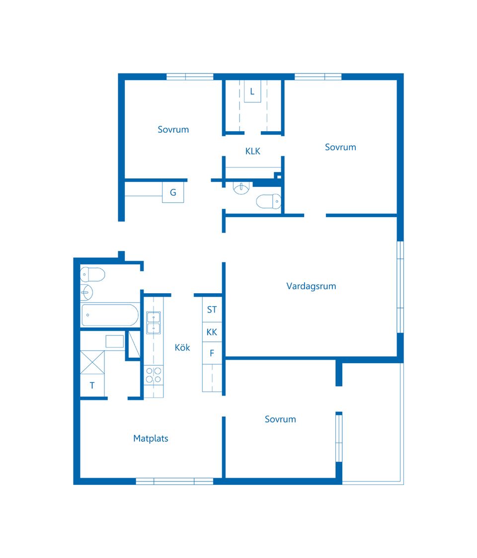 Bostadsrätt, Vigelsjövägen 4A, Centrala Norrtälje, Norrtälje