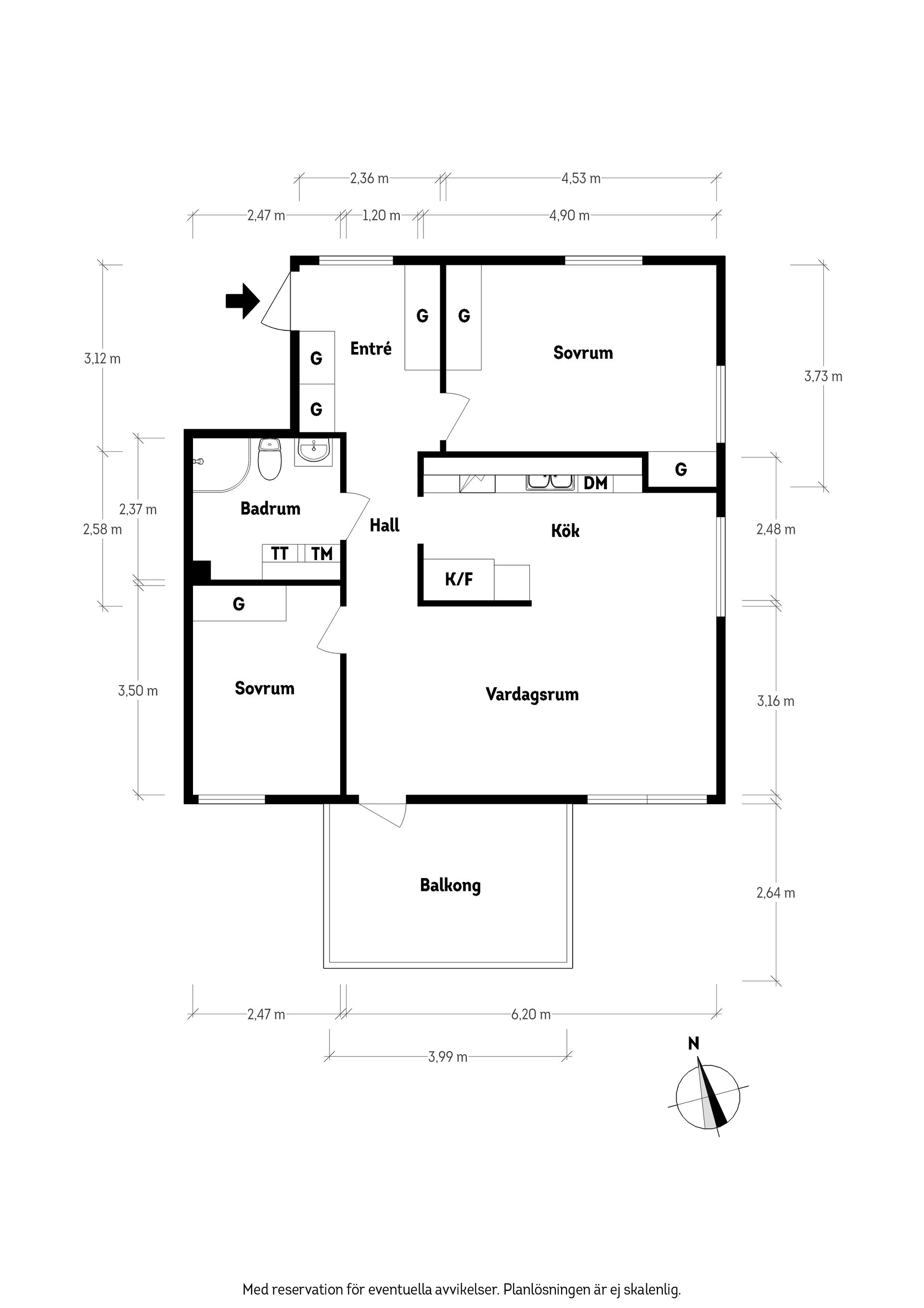 Bostadsrätt, Markärrsvägen 1, Höviksnäs, Tjörn