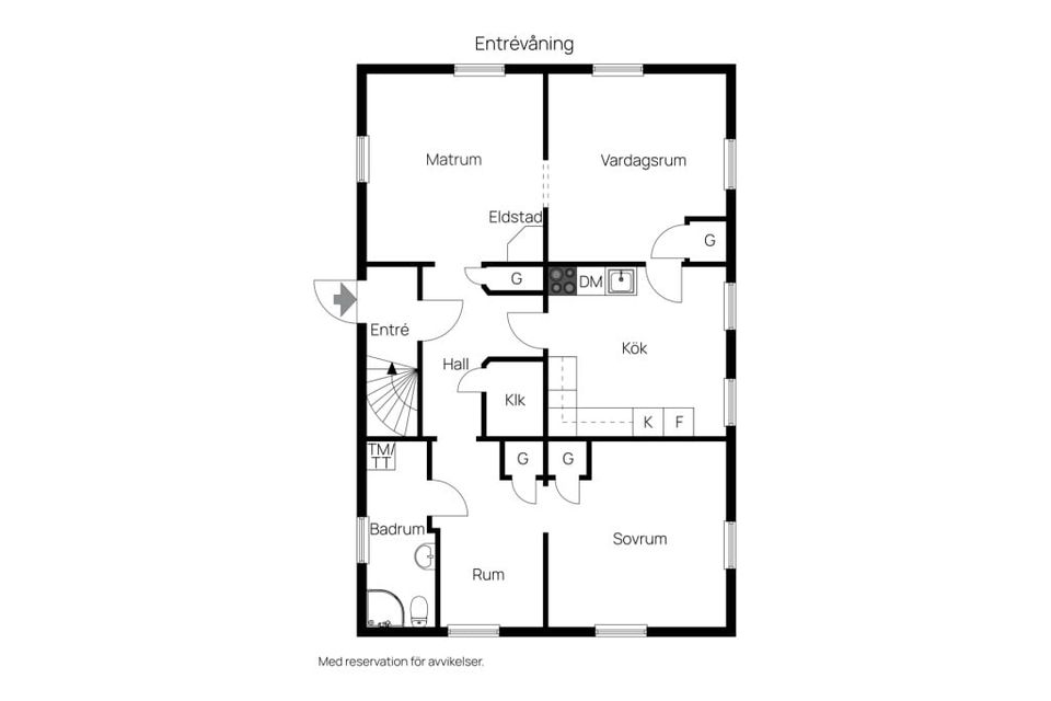 Villa, Dammgränd 33, Centralt, Oskarshamn