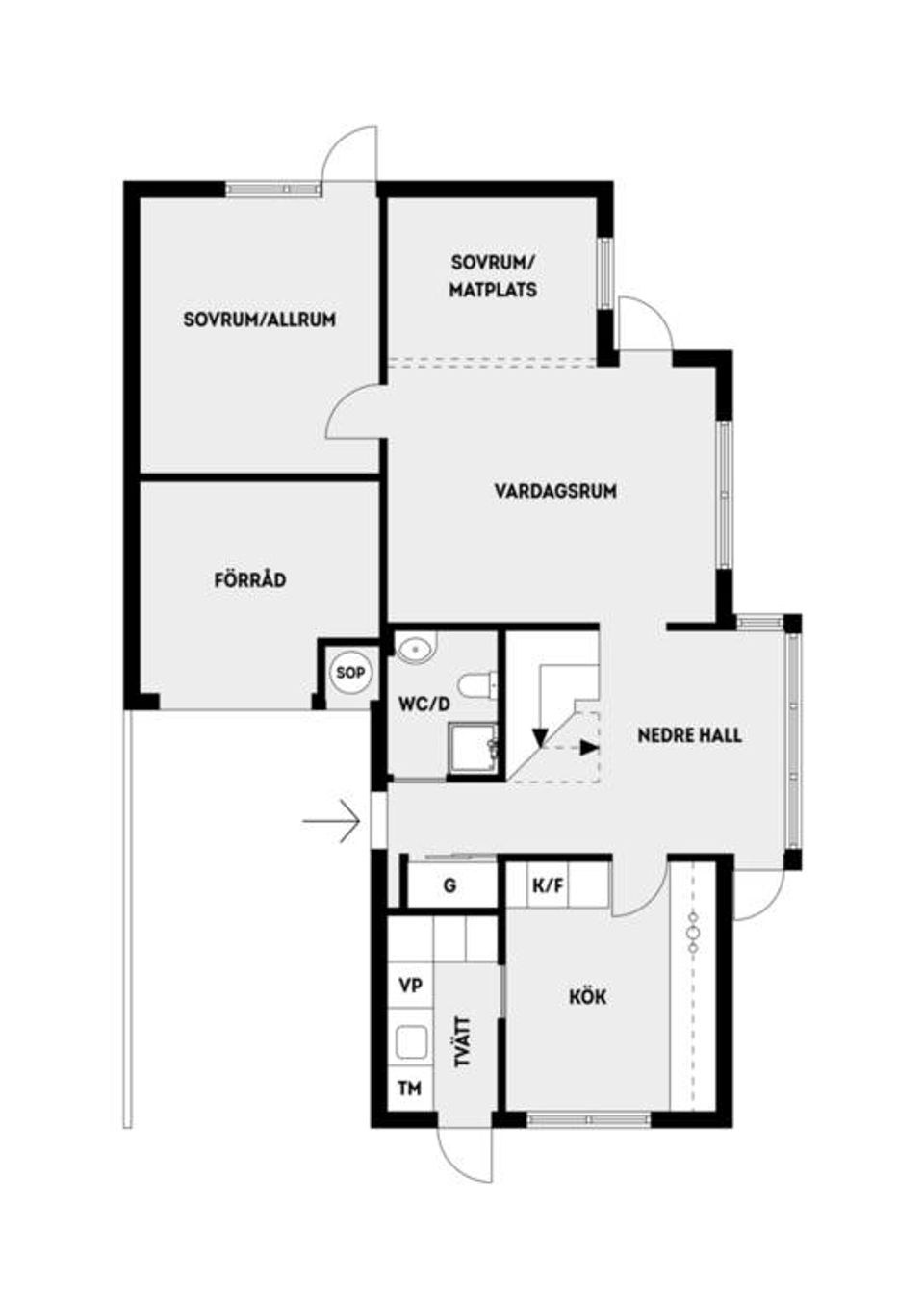 Villa, Vallatorpsvägen 154, Vallatorp, Täby