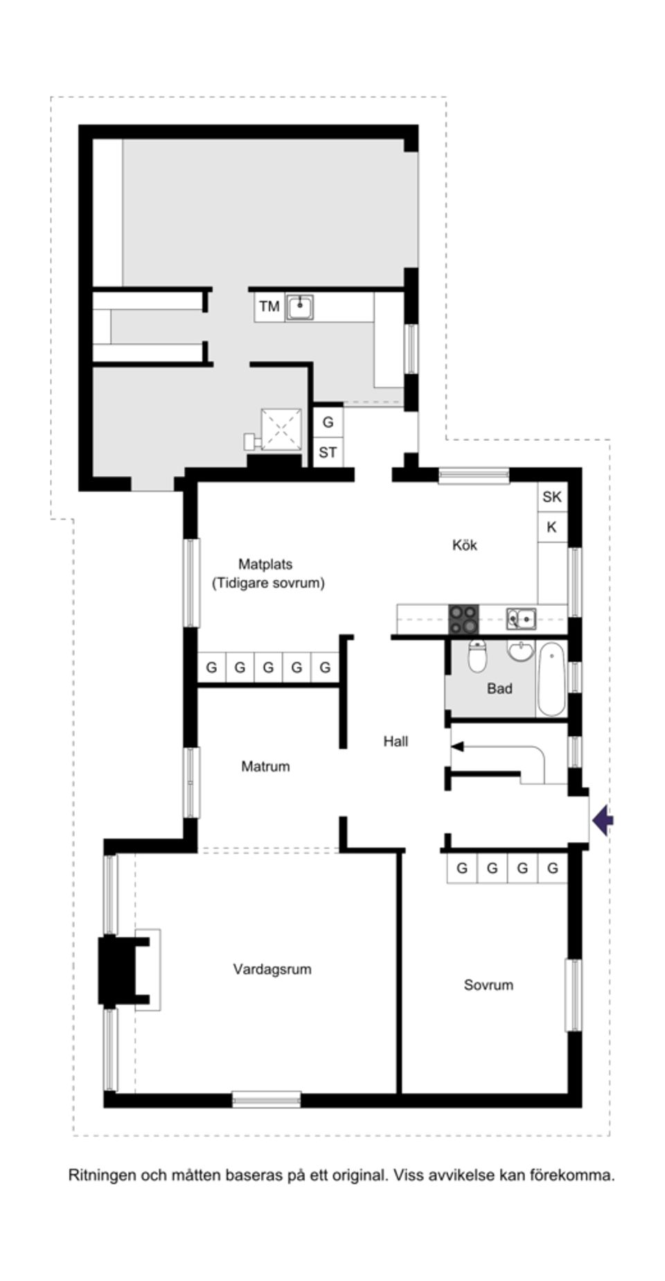 Villa, Mossvägen 6, Snöstorp, Halmstad