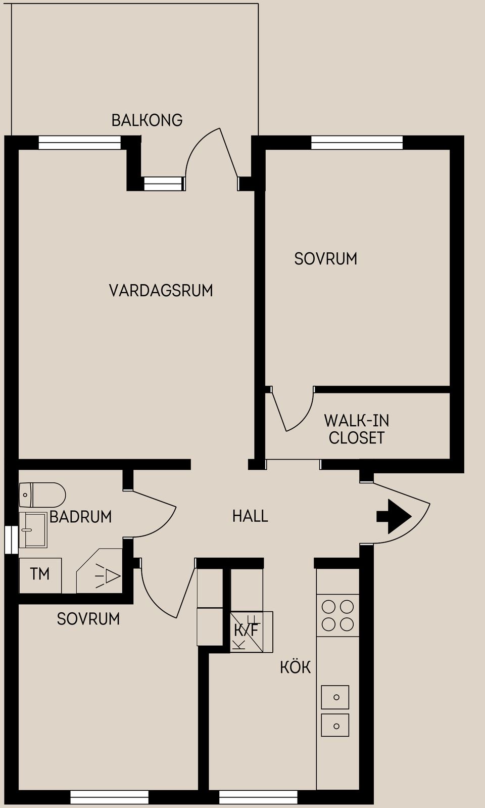 Bostadsrätt, Hantverkarbacken 10D, Hantverkarbacken, Sandviken