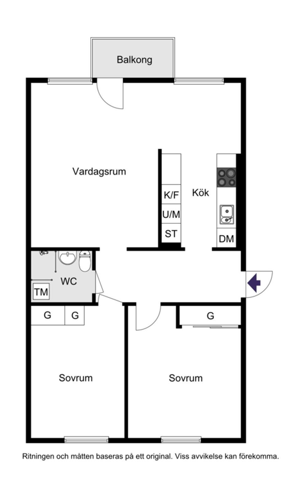 Bostadsrätt, Hertig Knutsgatan 43B, Centrala Halmstad - Öster, Halmstad