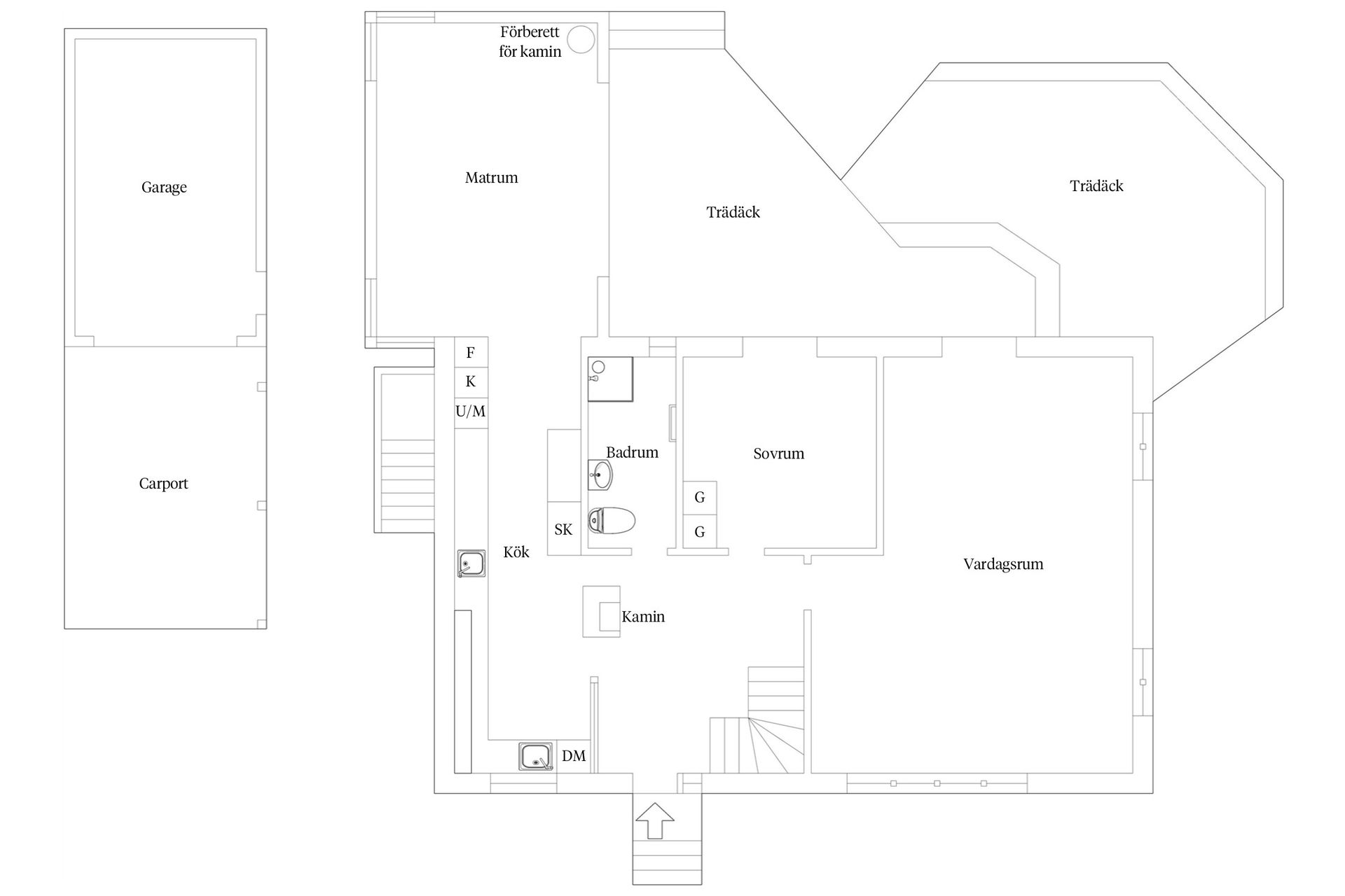 Villa, Gamla Räppevägen 55, Räppe, Växjö