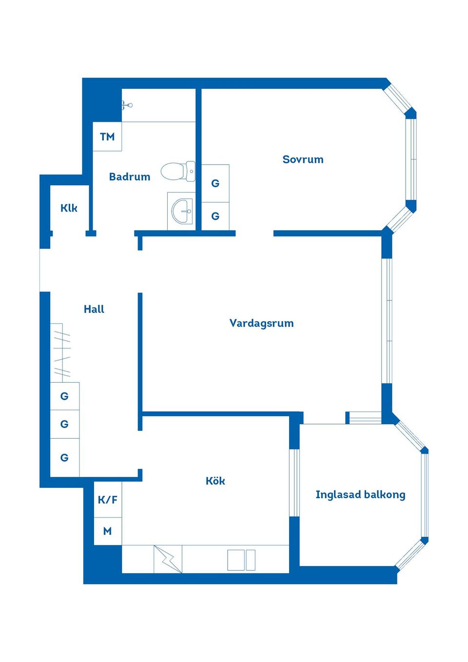 Bostadsrätt, Skolgatan 10C, Centralt, Nässjö
