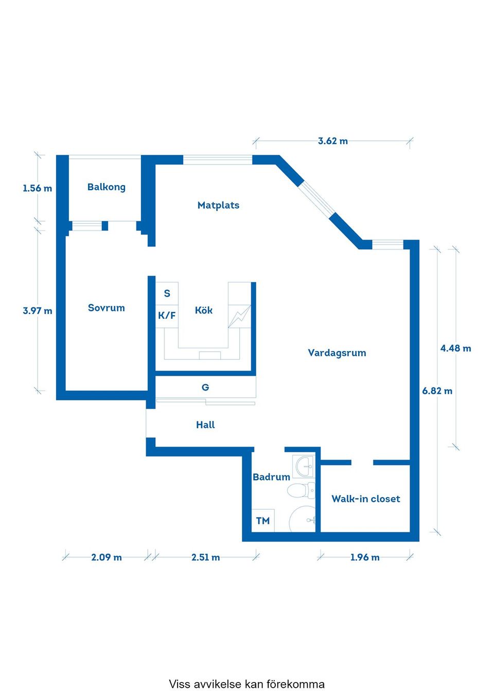 Bostadsrätt, Ågatan 25 B Lgh 1101, Centrum, Falkenberg