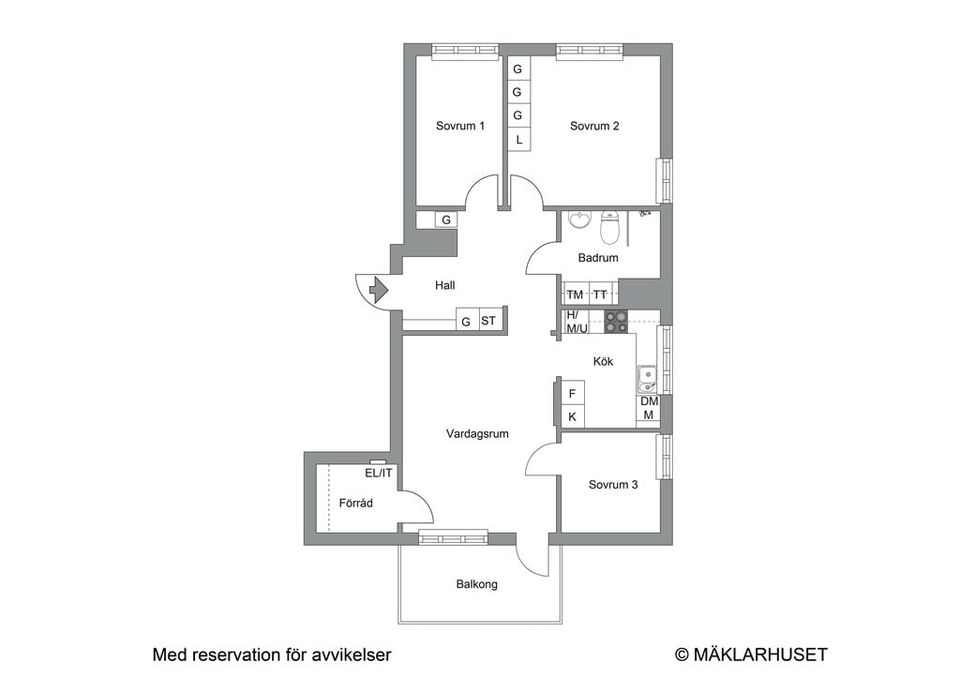 Bostadsrätt, Garvis Carlssons Gata 22, Råsunda, Solna