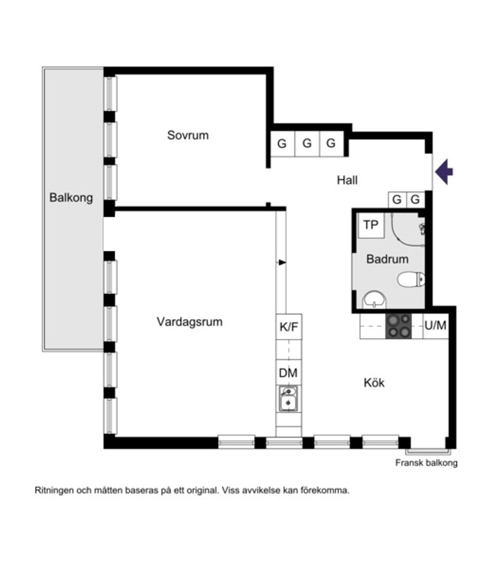 Bostadsrätt, Ormbergsvägen 5, Gröndal, Stockholm
