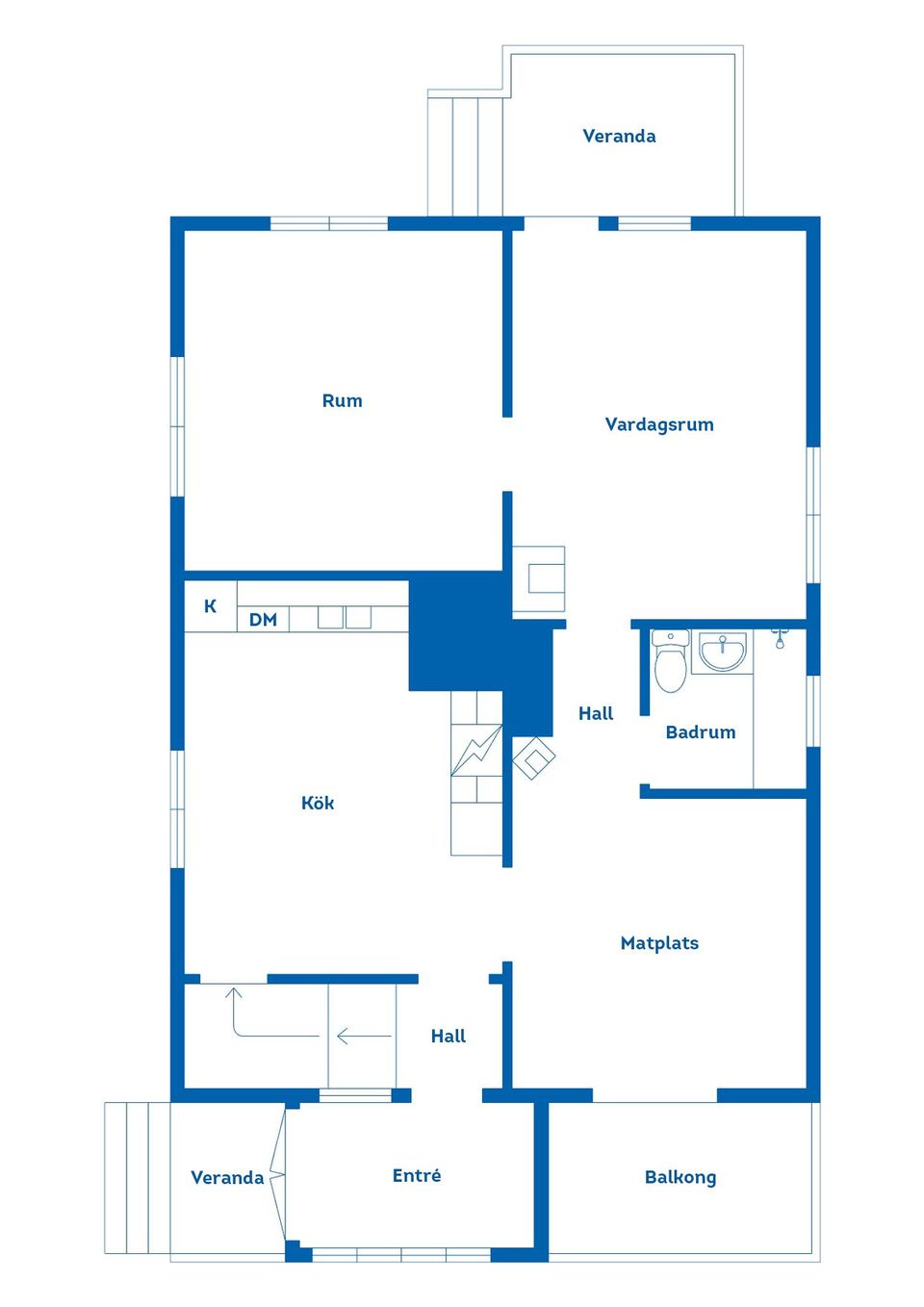 Villa, Näs gård 4, Katrineholm